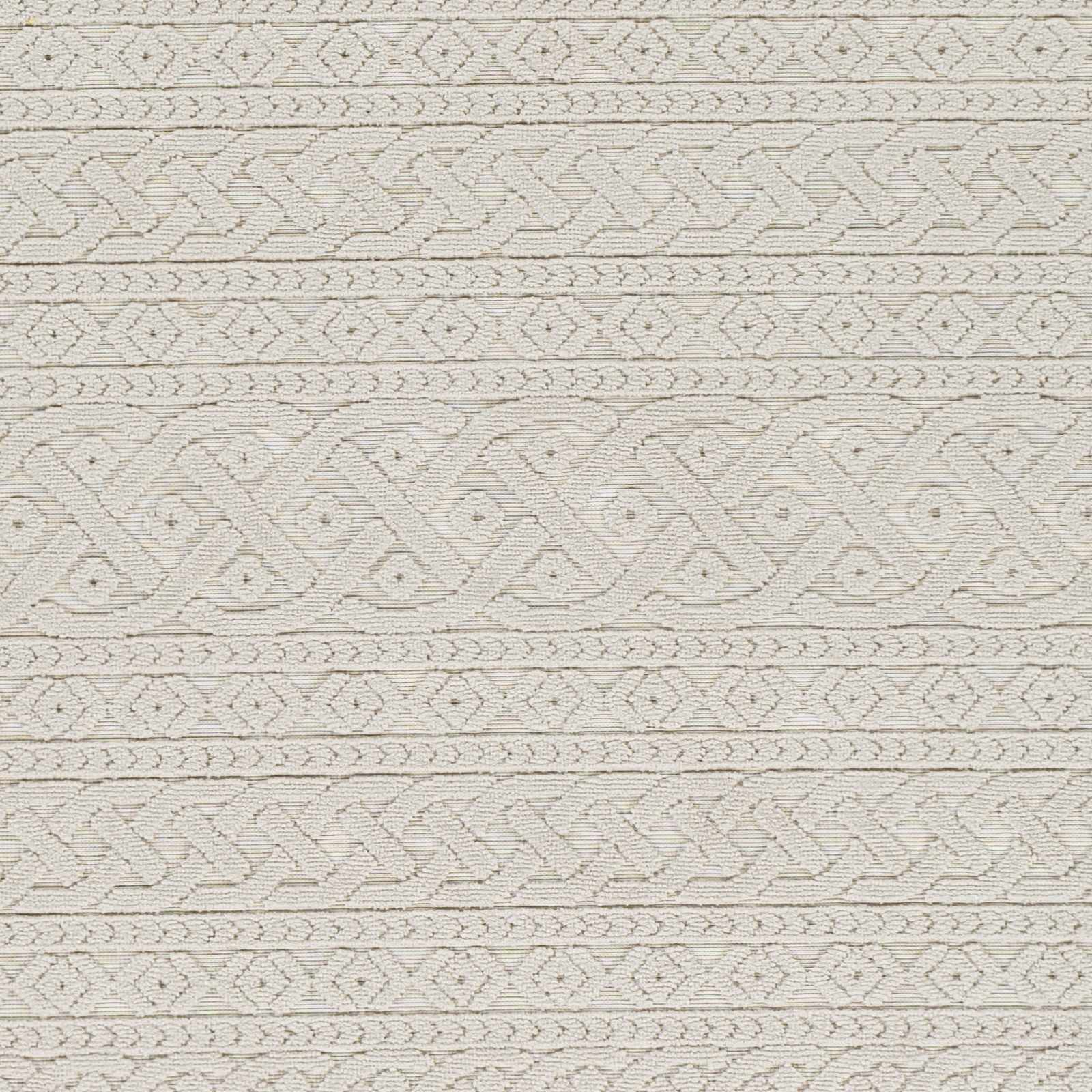 Modern Contemporary Beige Outdoor Safe High Low Pile Area Rug - Image 6