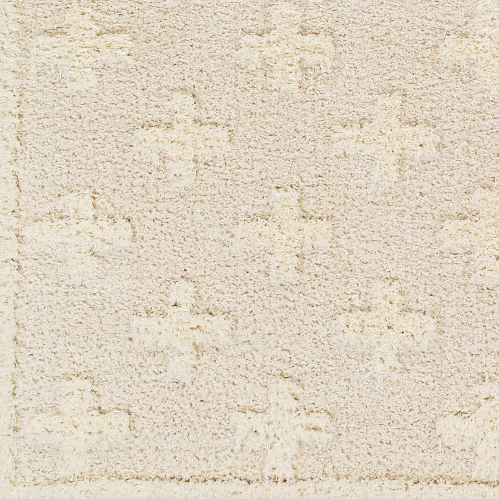 Modern Contemporary Beige Geometric pattern Machine Woven Area Rug - Image 4