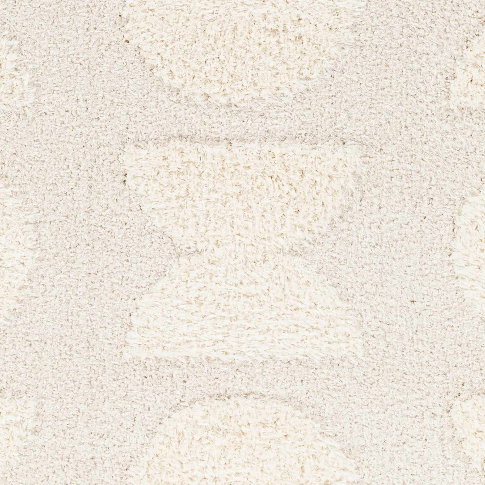 Modern Contemporary Ivory Machine Woven Area Rug - Image 7