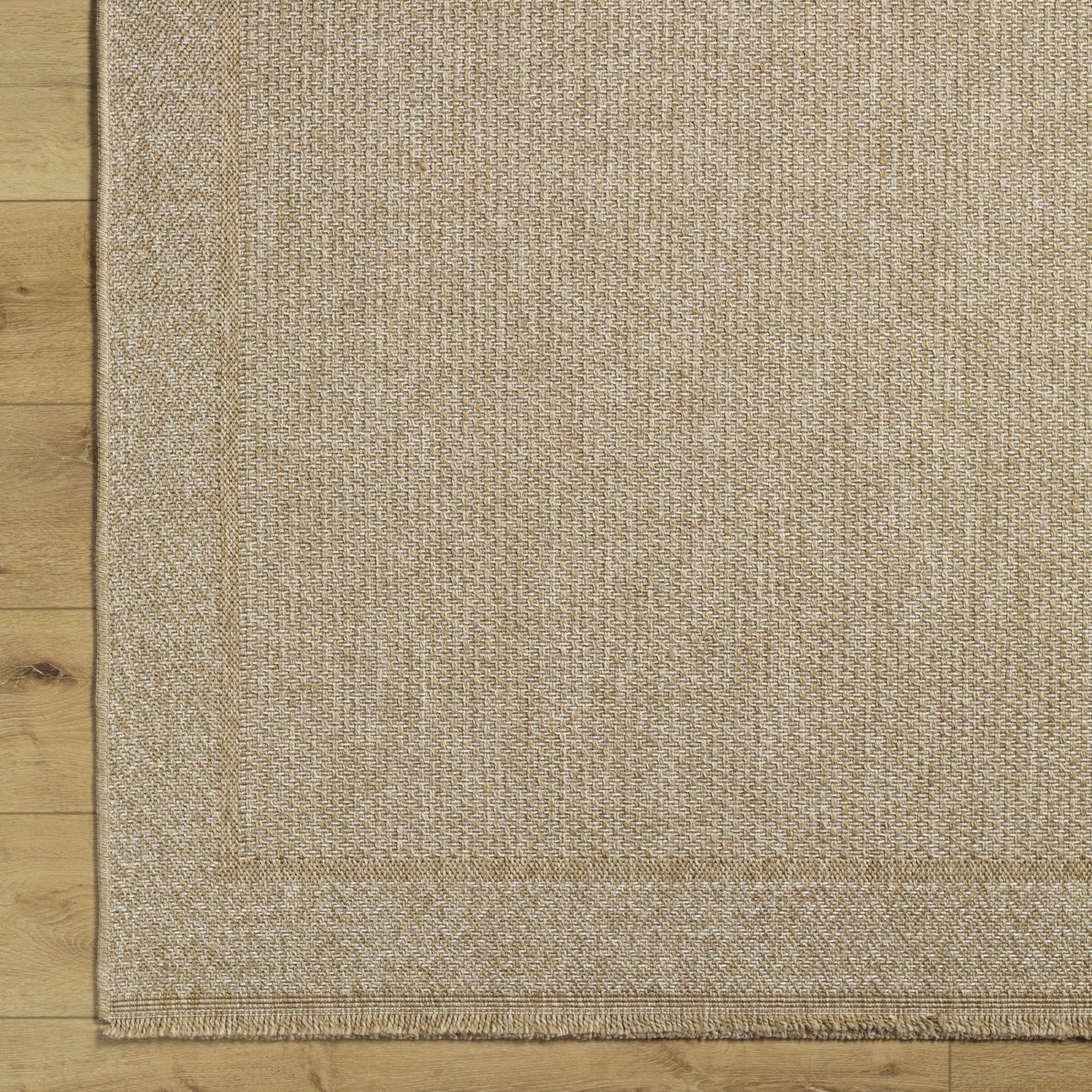 Modern Dorie Beige And White Machine Woven Indoor & Outdoor Rug - Image 8
