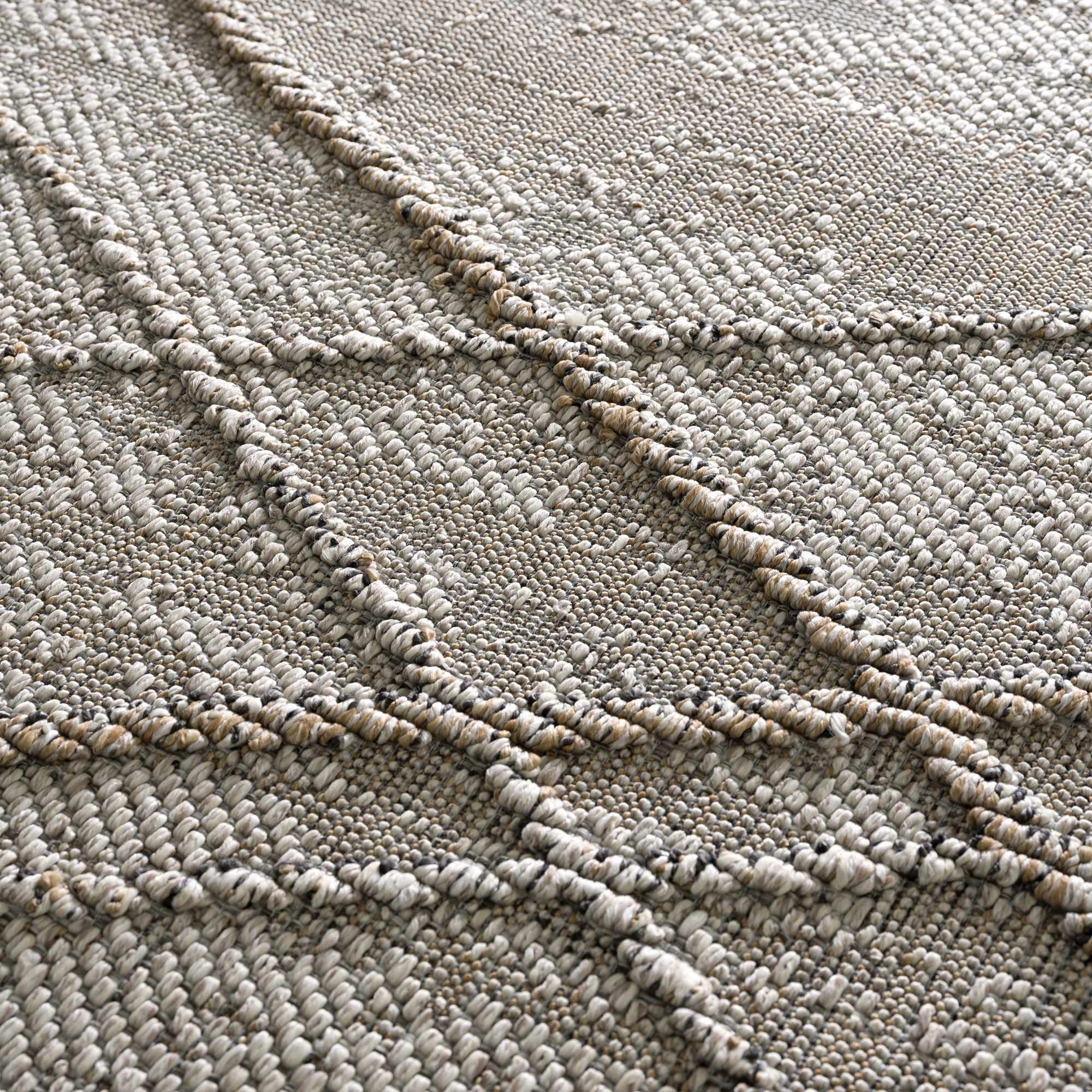 Modern Geometrical Contemporary Beige Outdoor Safe Area Rug - Image 16
