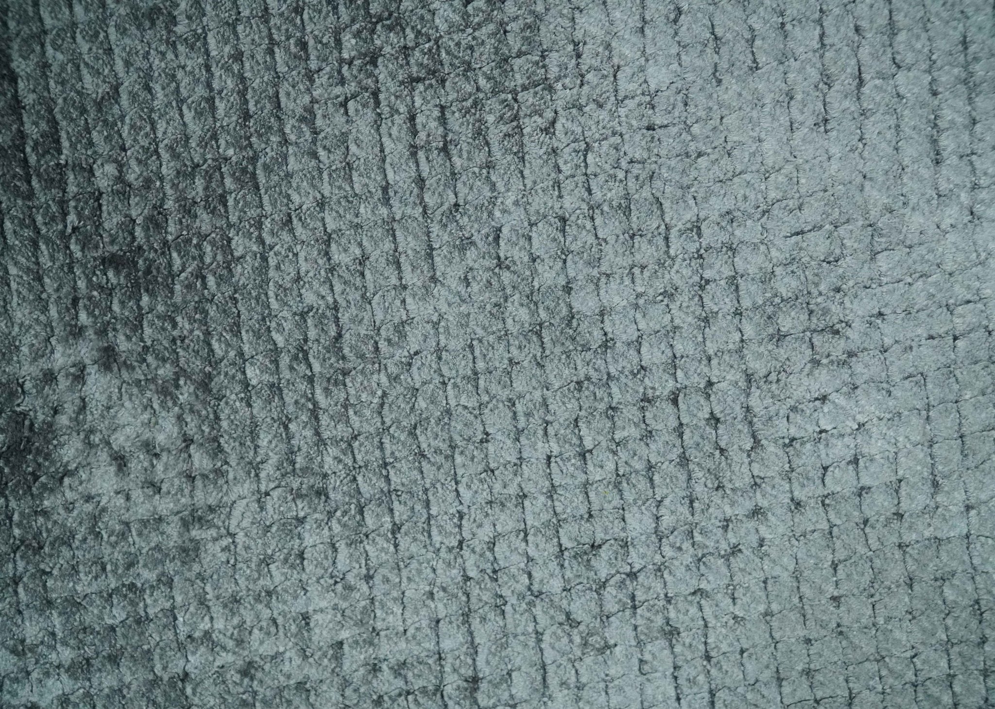 Solid Gray 2x3 Modern Geometrical Cross diamond design Hand Made art silk Area Rug | N2223 - Image 9