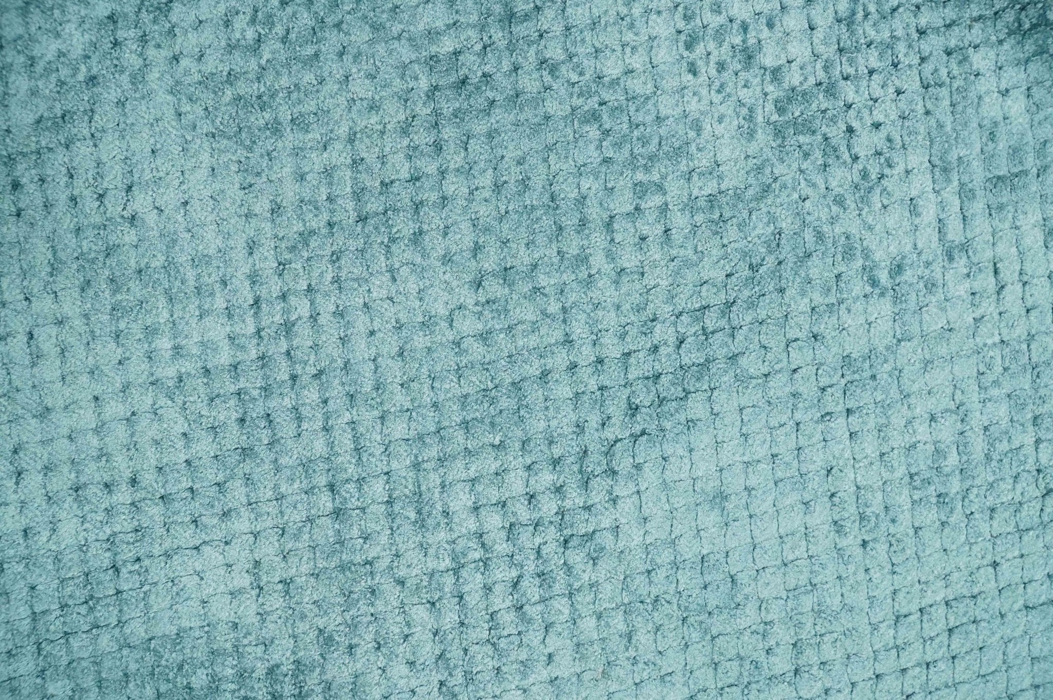 Aqua 2x4 Modern Geometrical Cross Square Hand Made Blue Art silk Area Rug | N4624 - Image 2