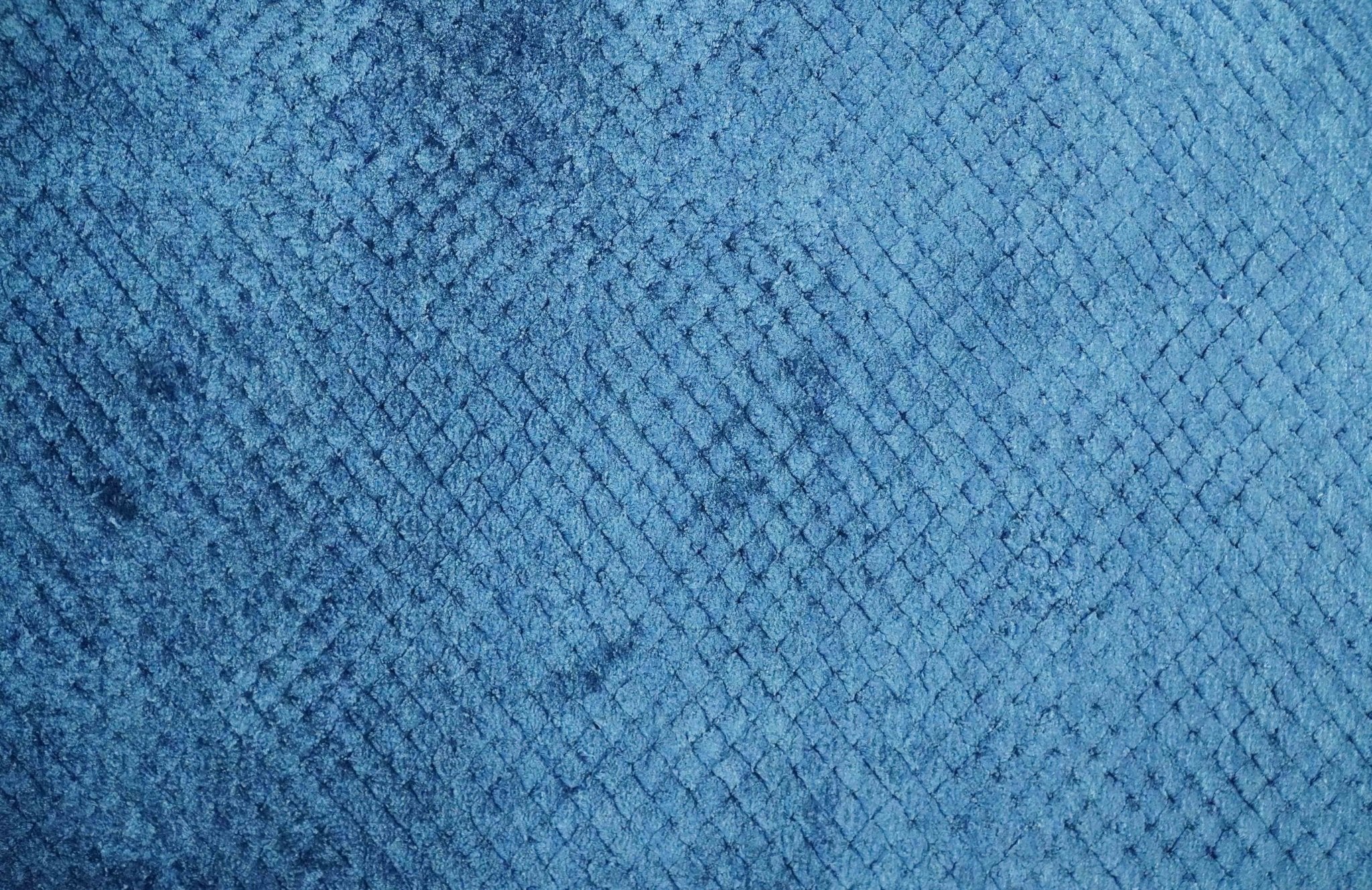 Modern Geometrical Cross Square Hand Made 2x4 Blue Art silk Area Rug - Image 6