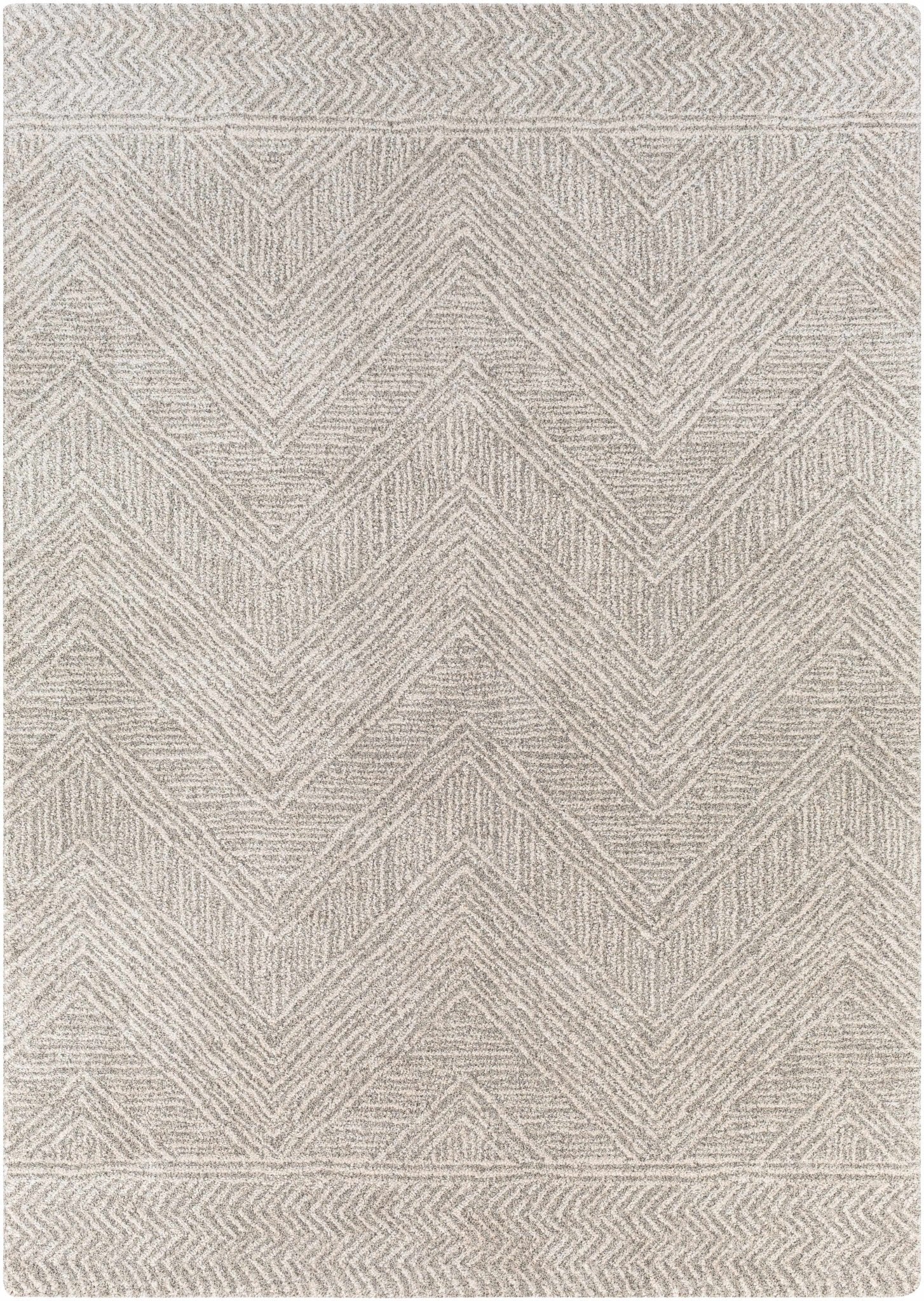 Modern Geometrical Design Beige Rug - Image 10