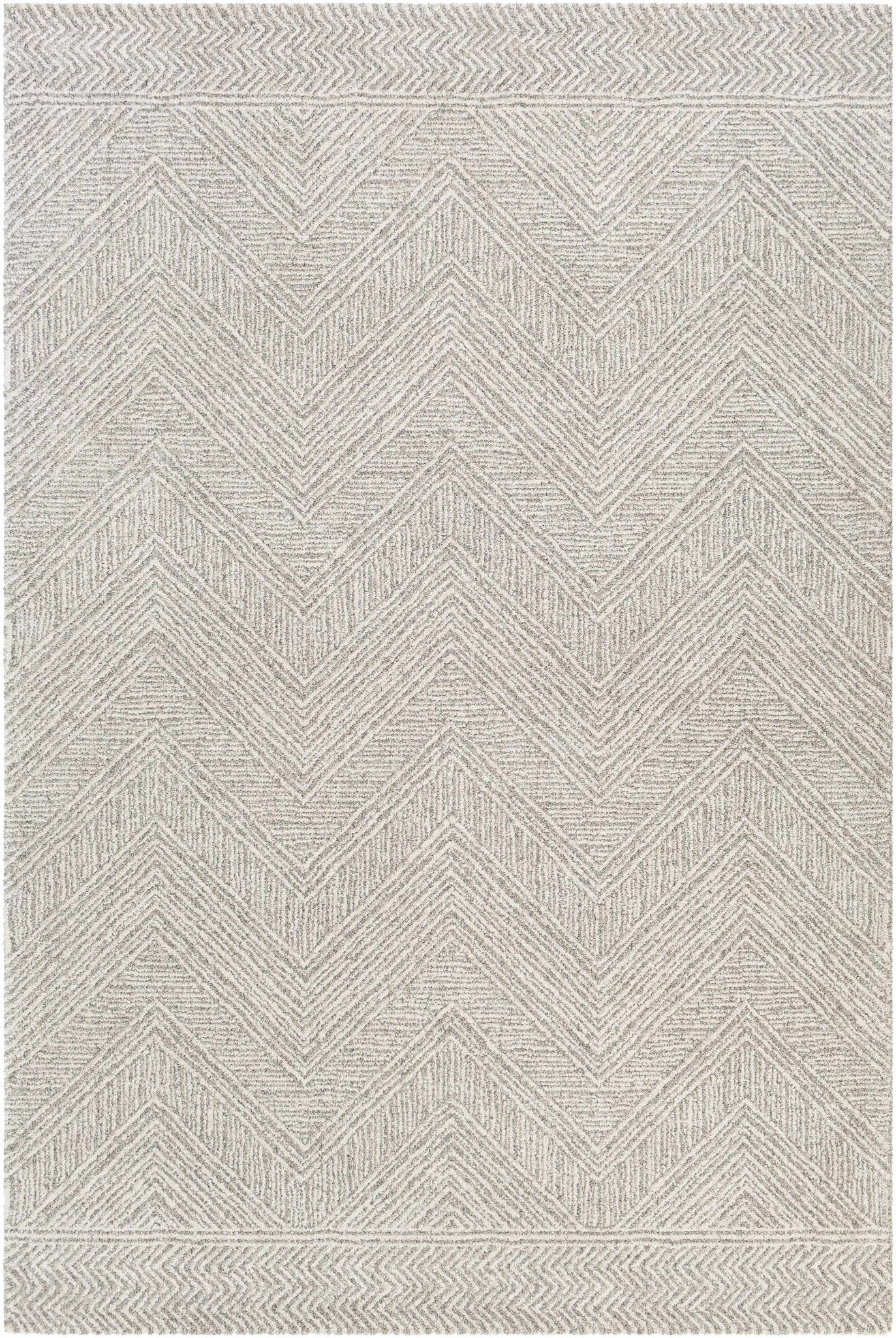 Modern Geometrical Design Beige Rug - Image 4