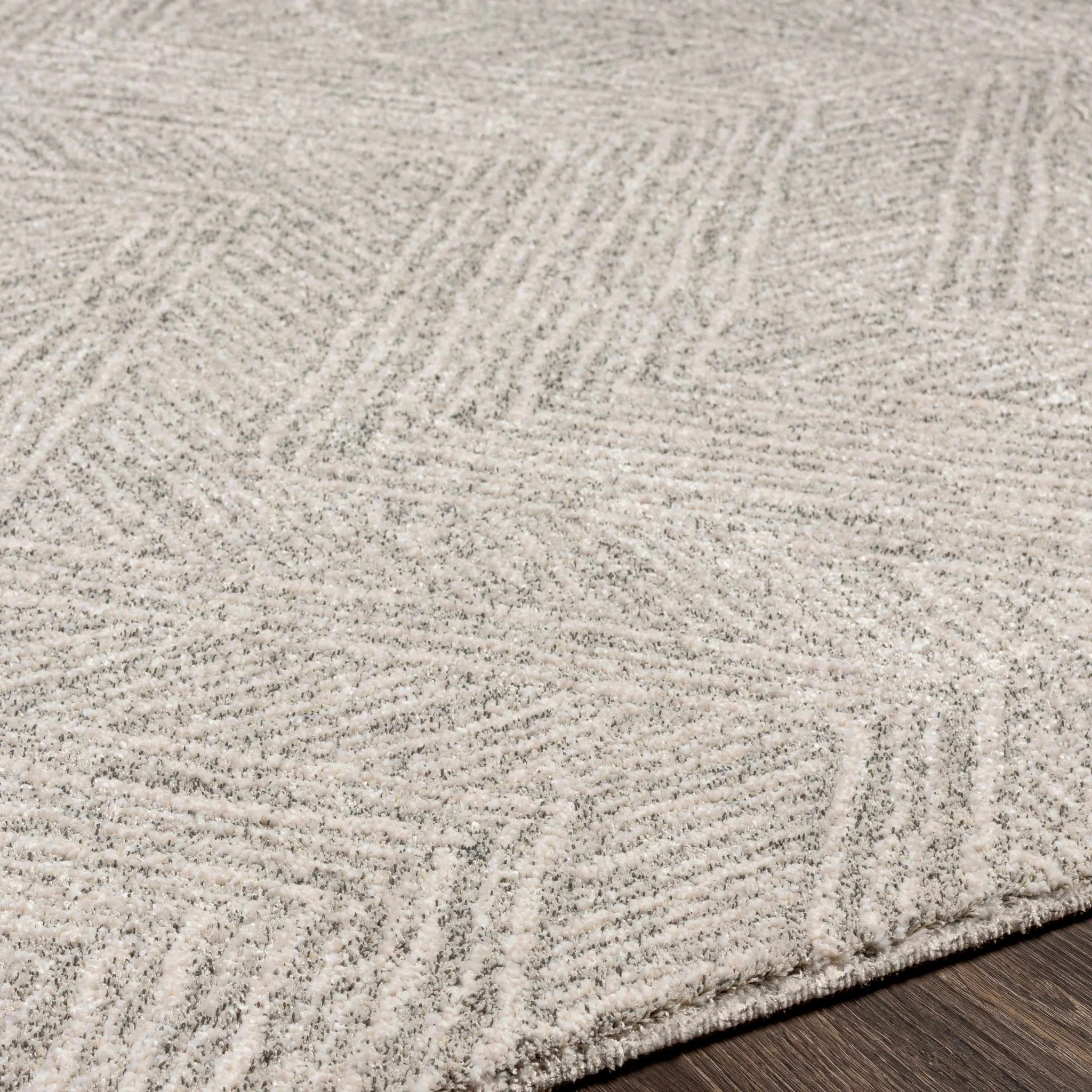 Modern Geometrical Design Beige Rug - Image 5