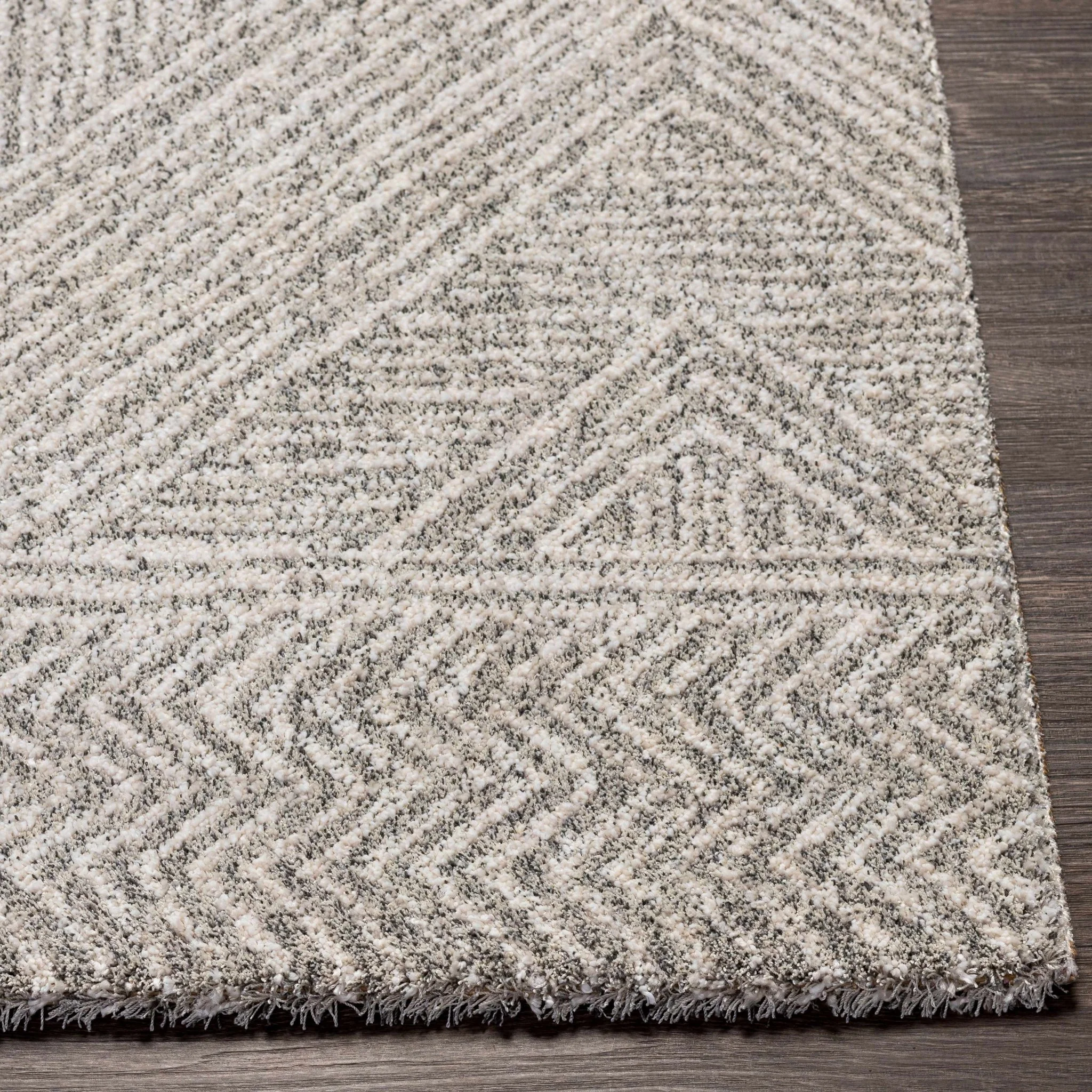 Modern Geometrical Design Beige Rug - Image 8