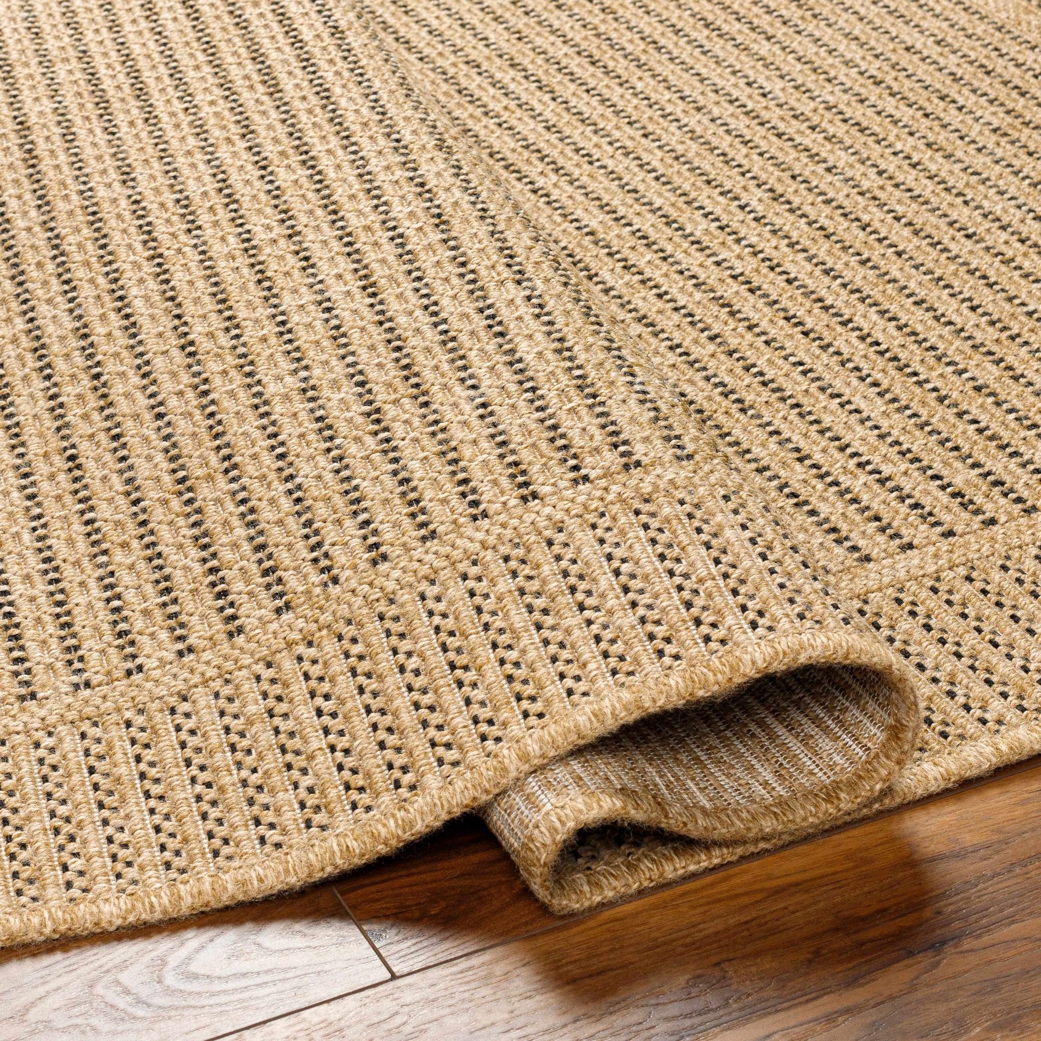 Modern Giada Tan And Brown Machine Woven Indoor & Outdoor Rug - Image 4