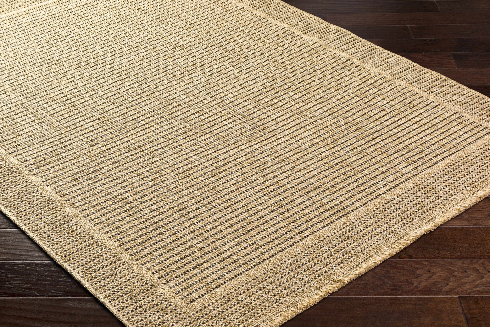 Modern Giada Tan And Brown Machine Woven Indoor & Outdoor Rug - Image 6