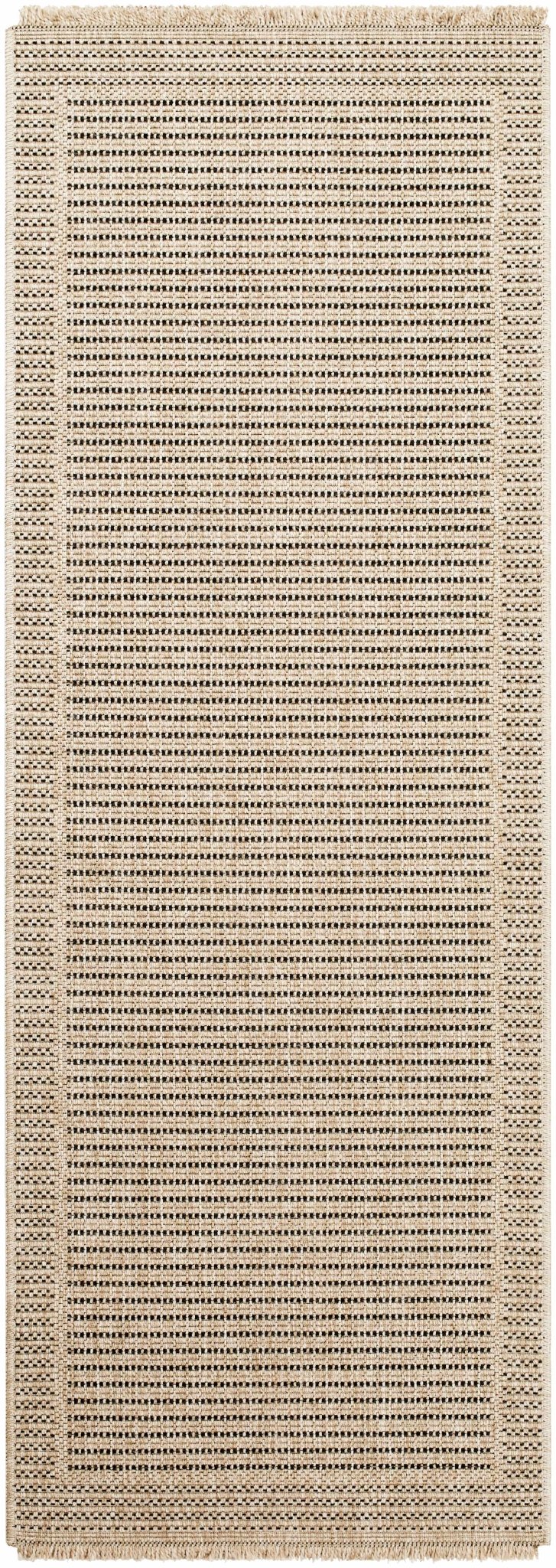 Modern Giada Tan And Brown Machine Woven Indoor & Outdoor Rug - Image 9