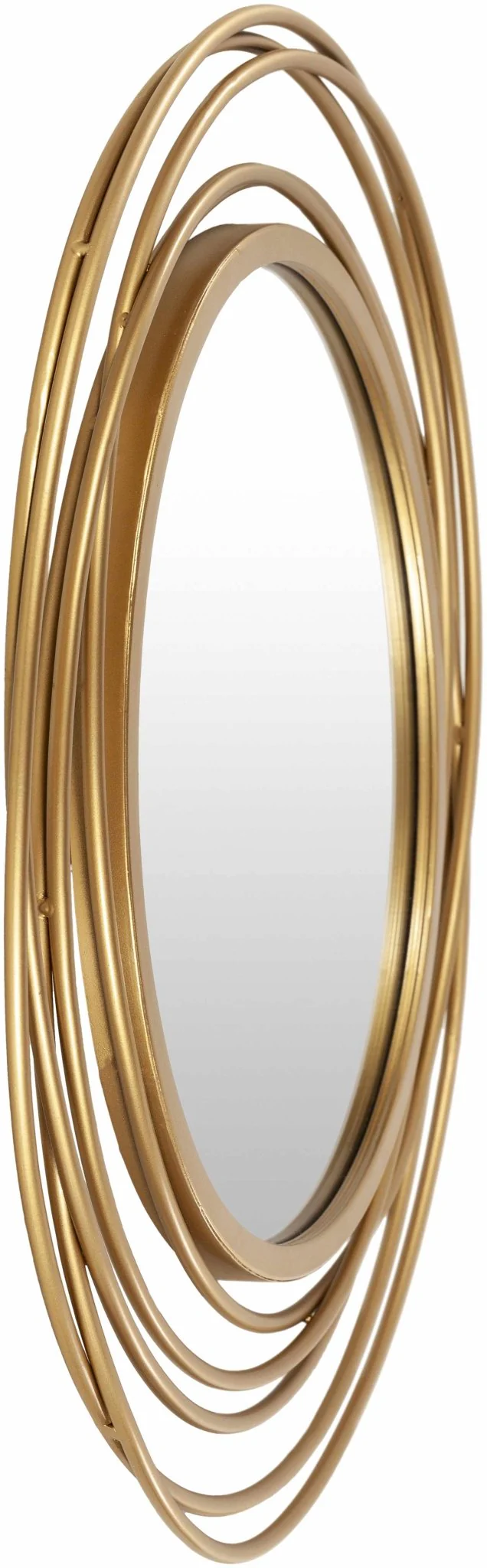 Modern Golden Ring Wall Mirror Perfect for Home Decor - Image 6