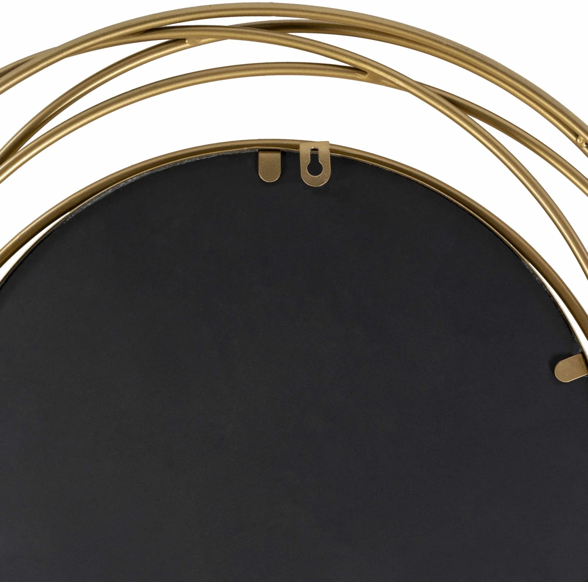 Modern Golden Ring Wall Mirror Perfect for Home Decor - Image 7