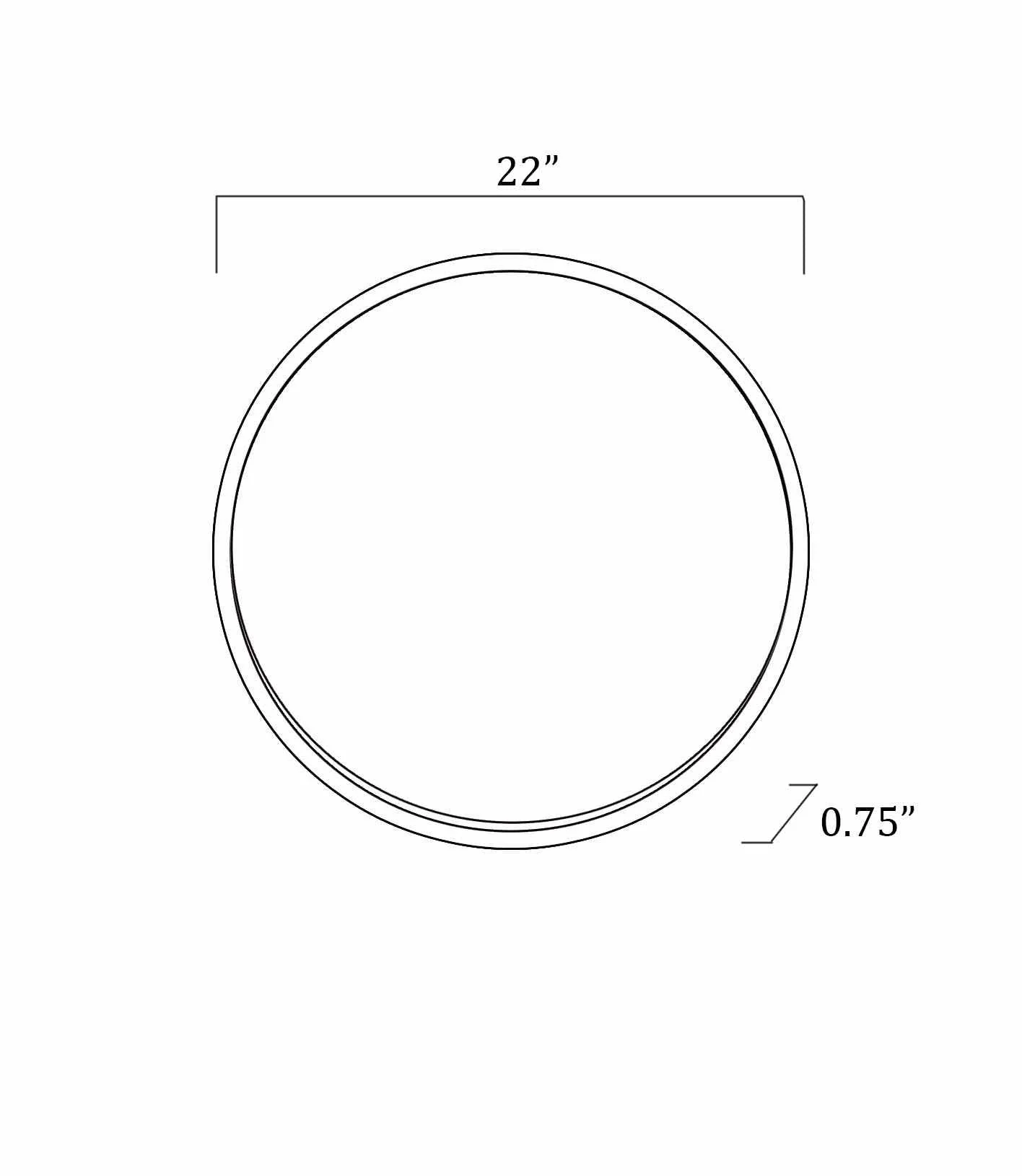 Modern Golden Ring Wall Mirror Round Prefect for Home Decor - Image 15