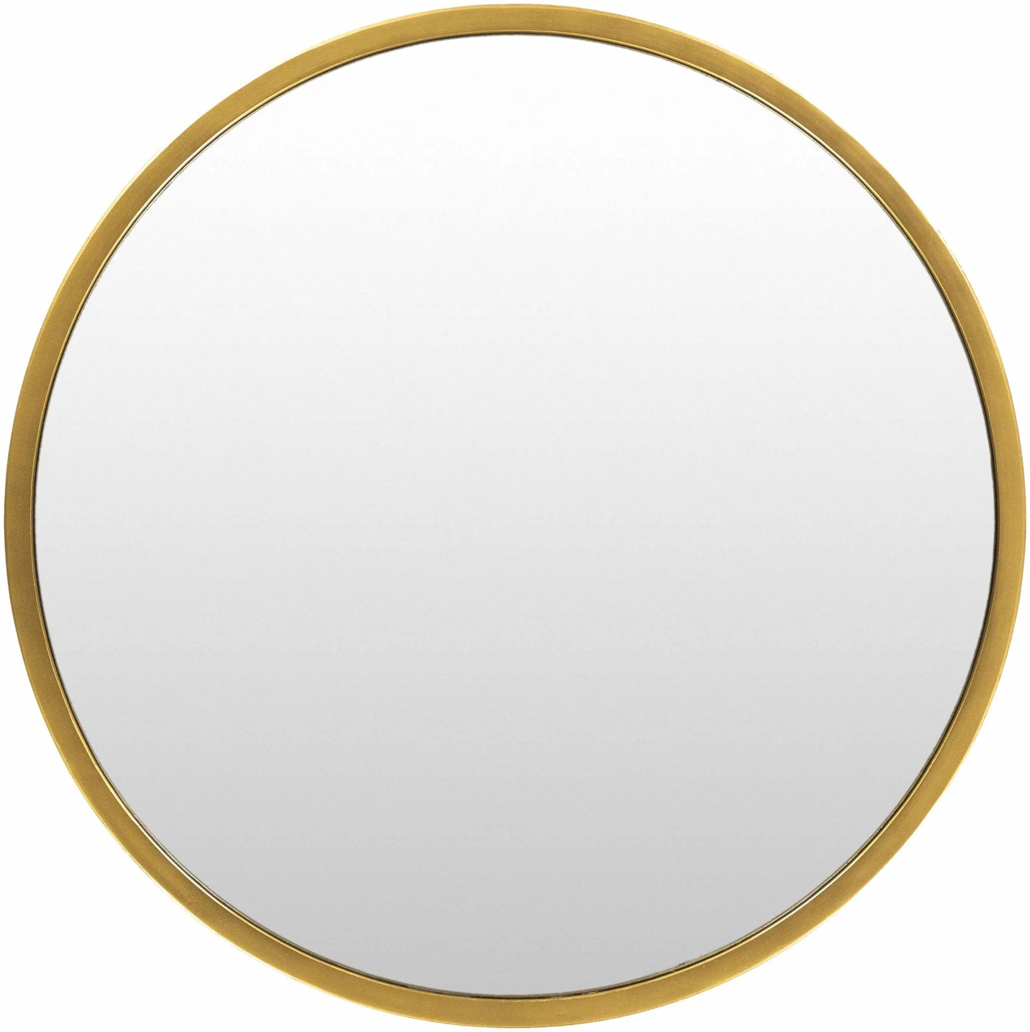 Modern Golden Ring Wall Mirror Round Prefect for Home Decor - Image 9