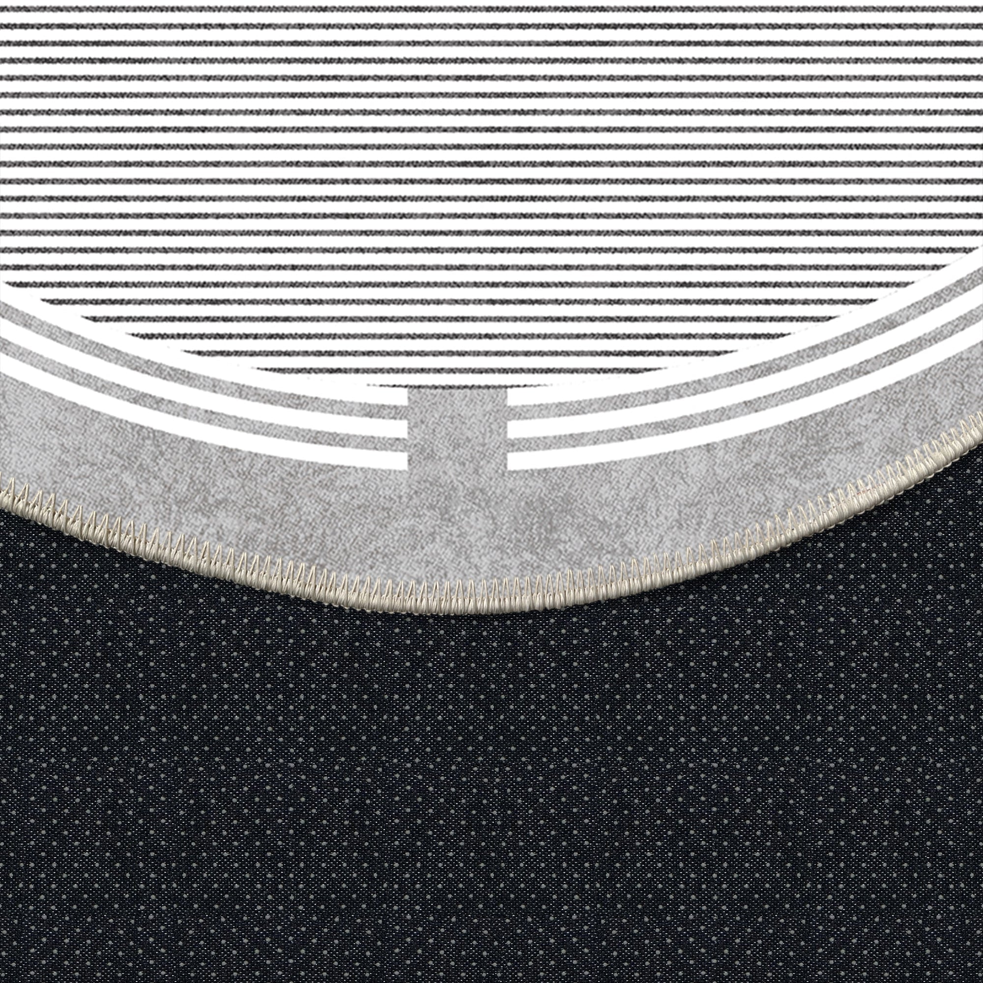 Modern Grey Machine Washable Cotton Area Rug - Image 7
