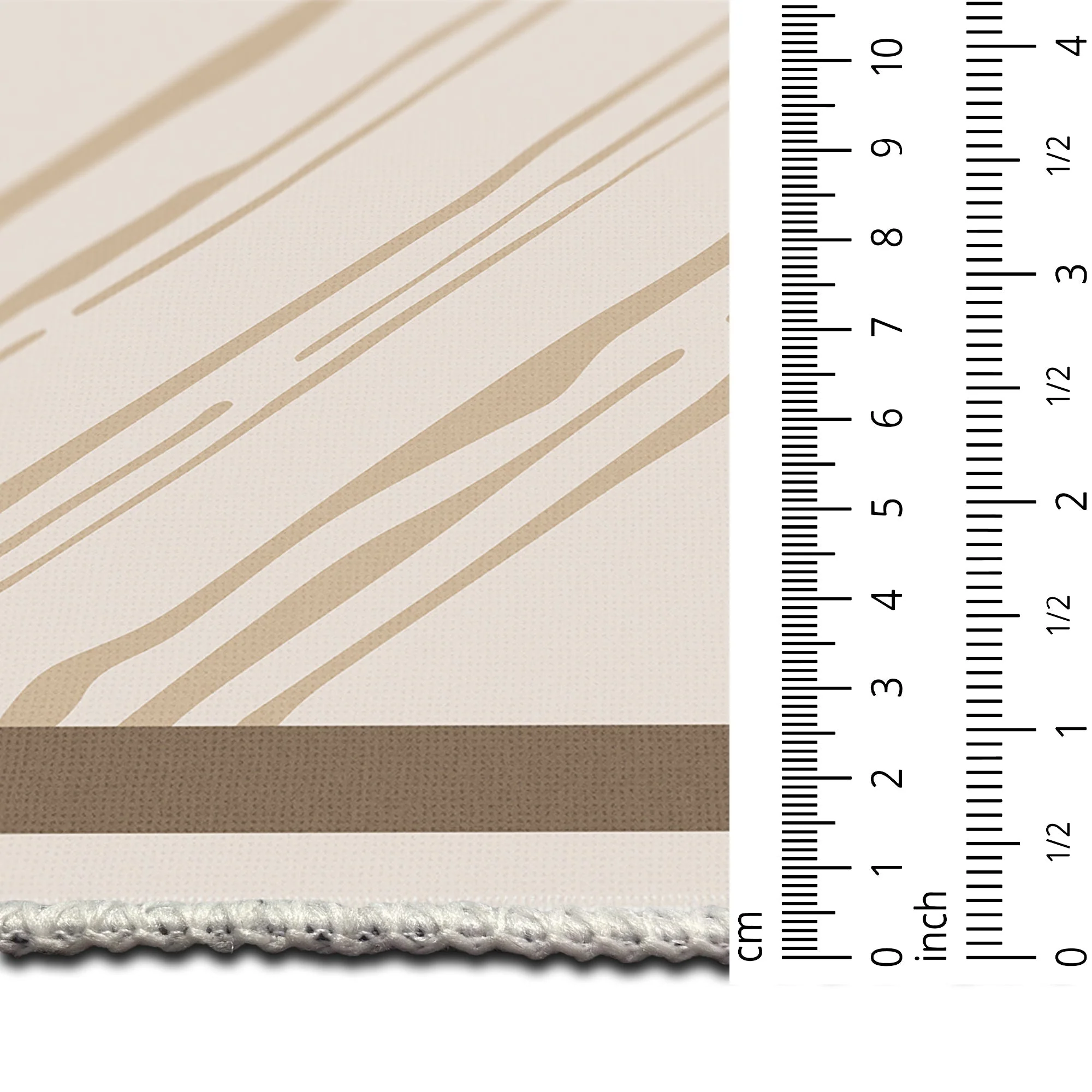 Modern Beige Machine Washable Cotton Area Rug - Image 8