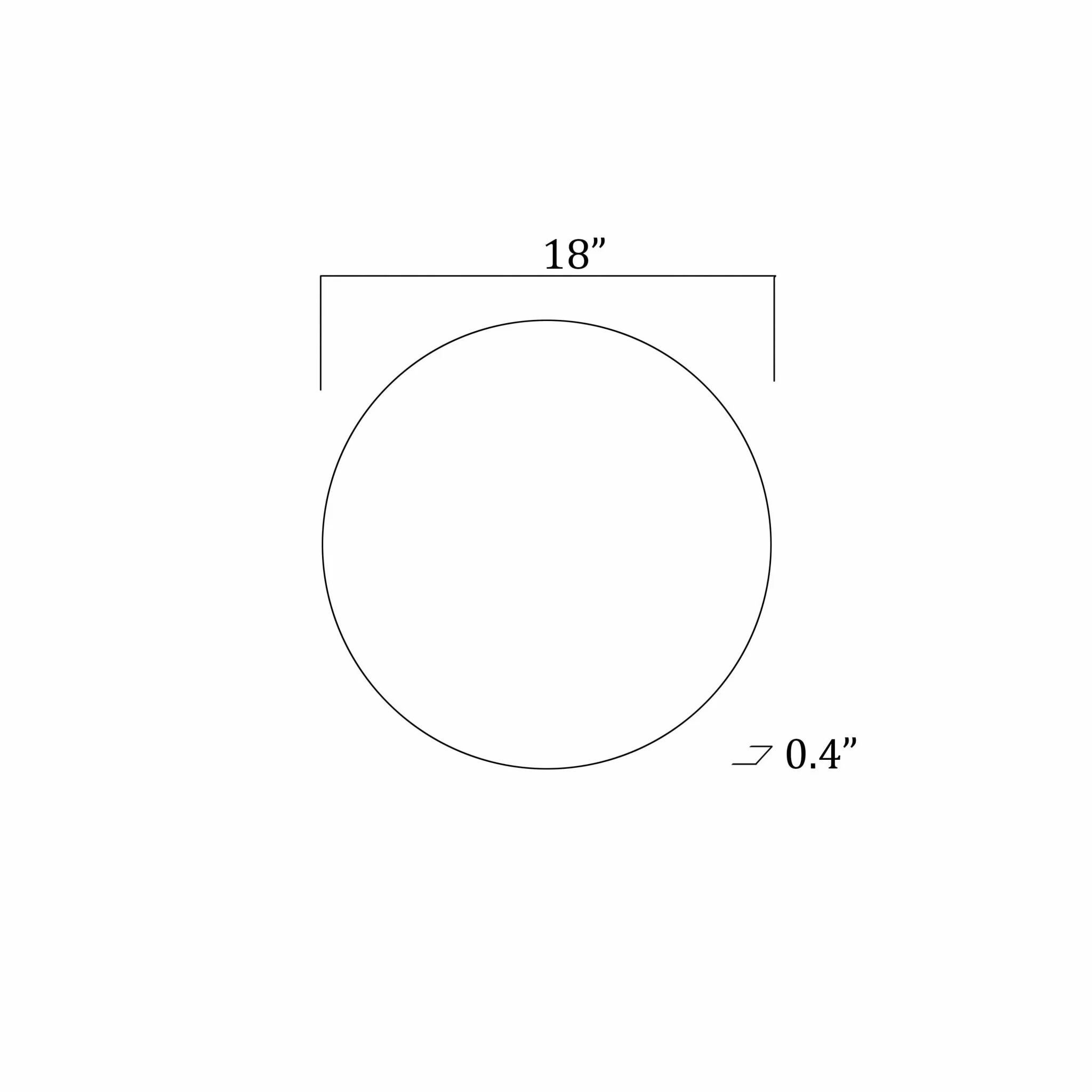Modern Silver Framed Round Wall hanging Mirror - Image 11