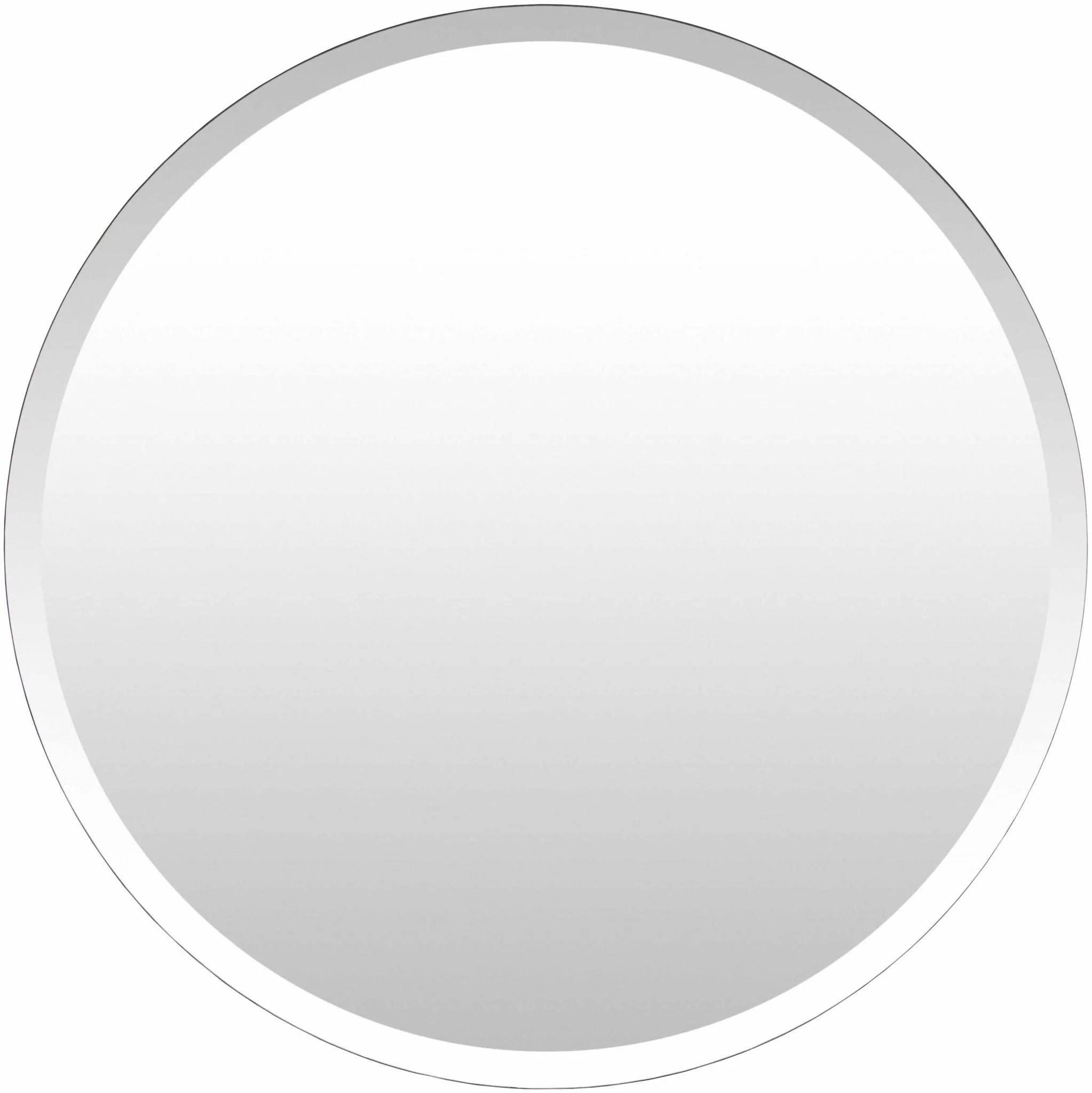 Modern Silver Framed Round Wall hanging Mirror - Image 5