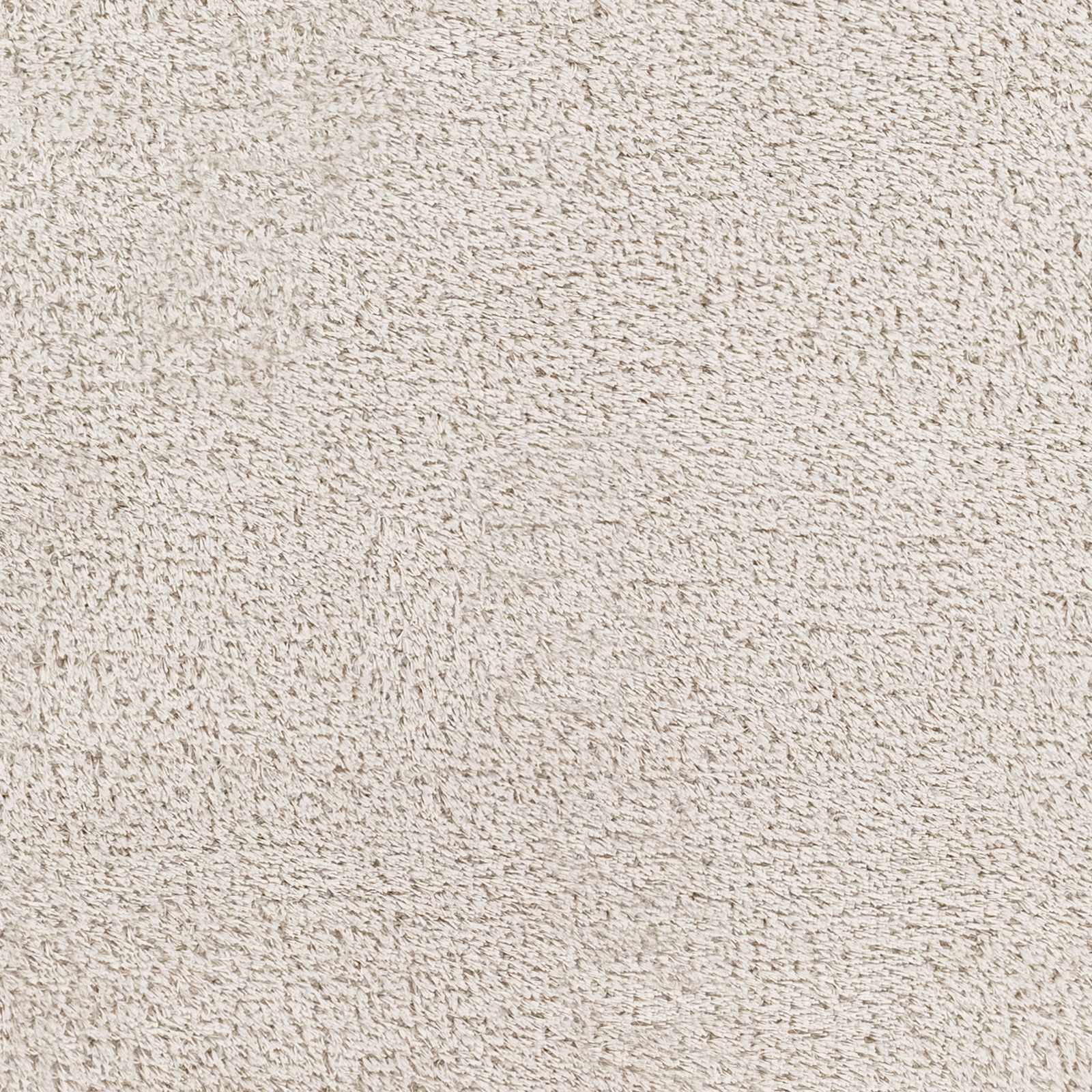 Modern Solid Beige Plush Pile Area Rug - Image 4