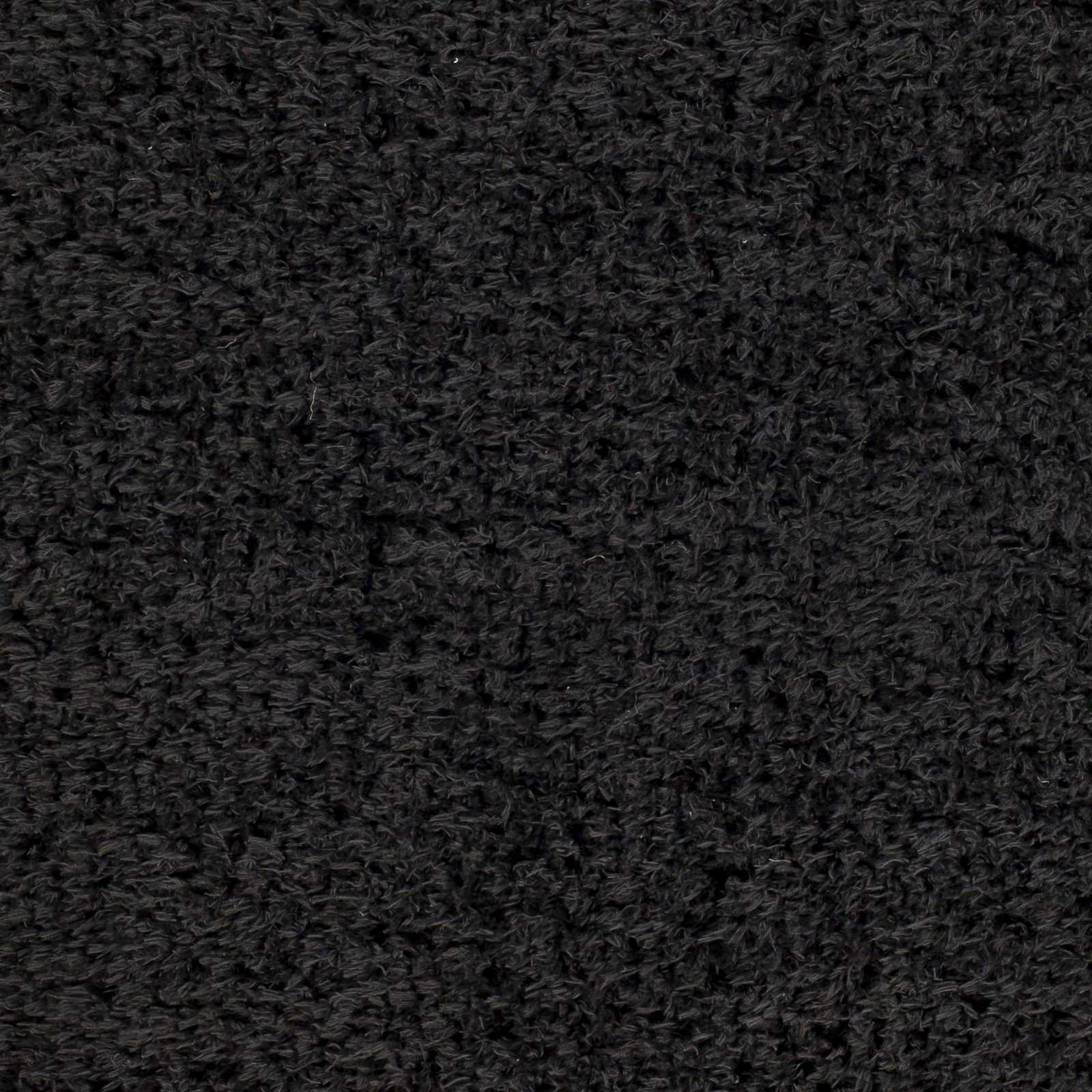 Modern Solid Charcoal Moroccan Style Plush Pile Area Rug - Image 4