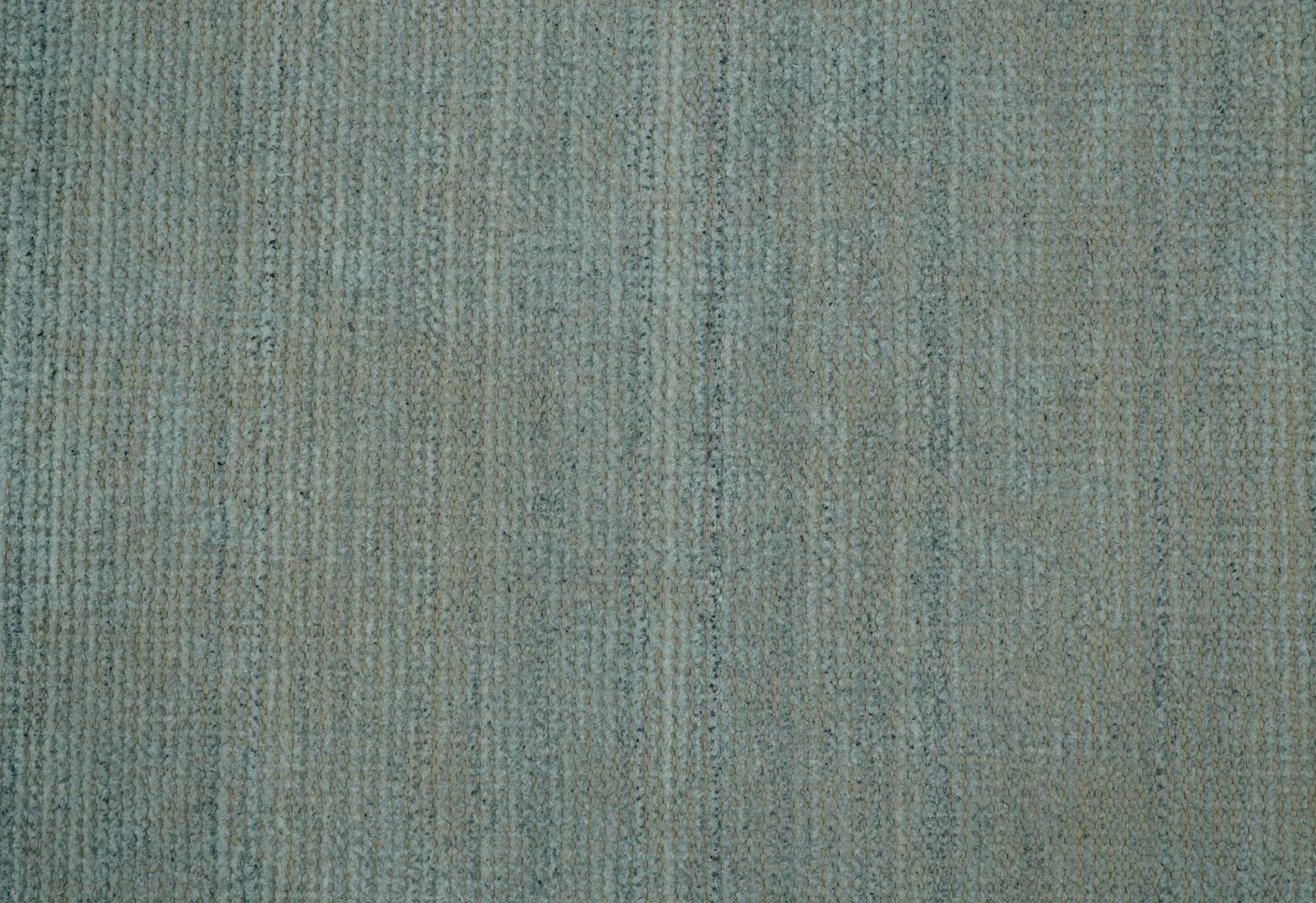Modern Solid Design Green And Blue 5x8 Hand Knotted Wool Area Rug - Image 6