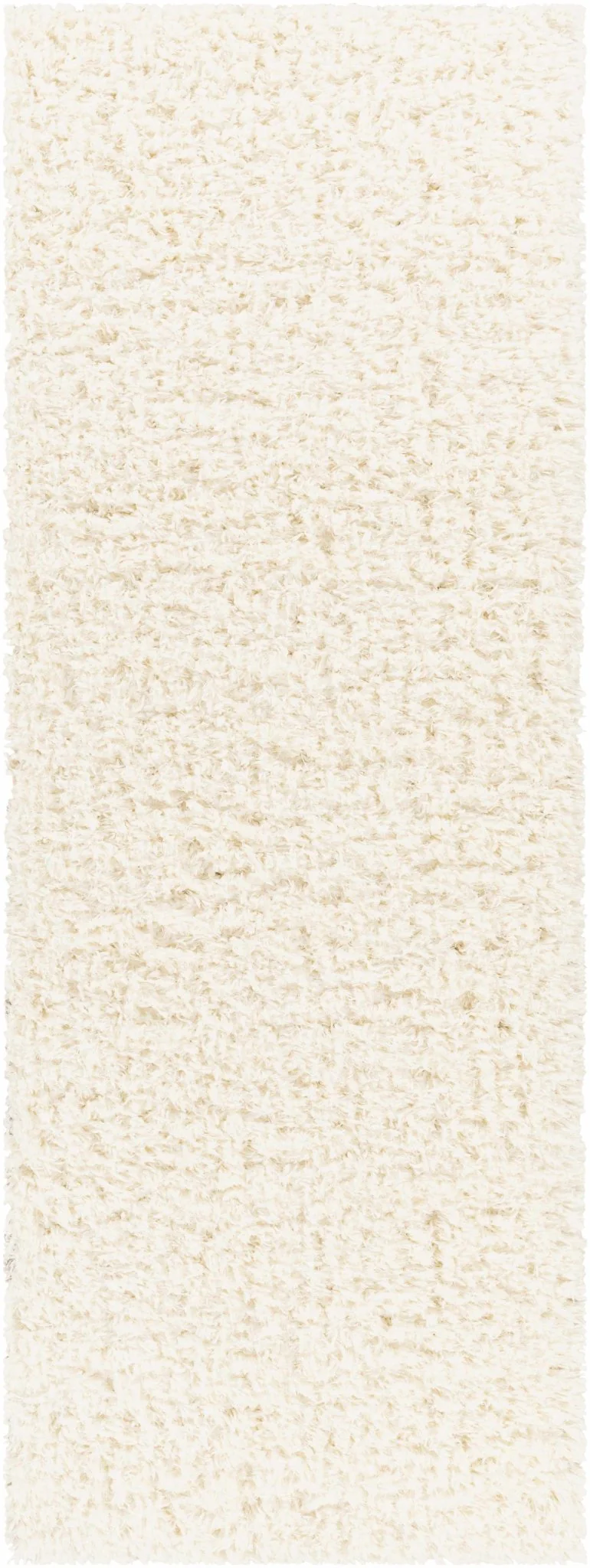 Modern Solid Ivory Moroccan Style Multi Size Plush Pile area rug - Image 13