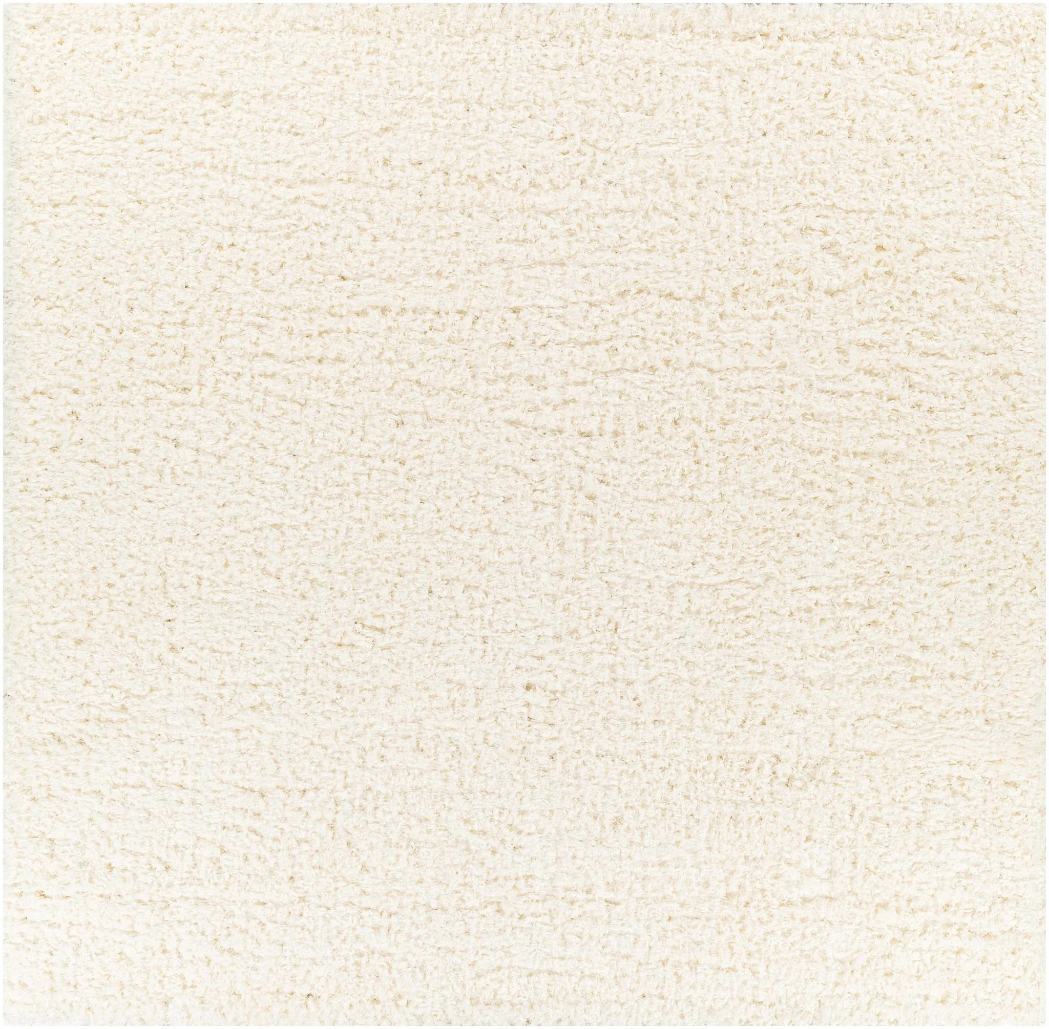 Modern Solid Ivory Moroccan Style Multi Size Plush Pile area rug - Image 8