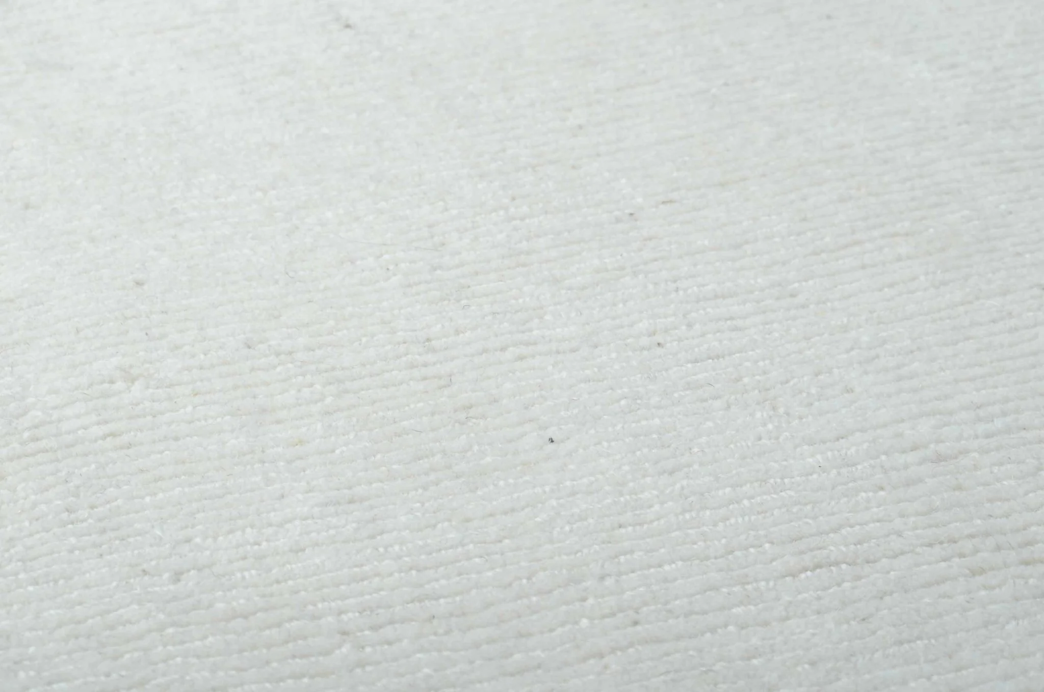 Modern Solid Plain Ivory Hand loomed Multi size Wool Area Rug - Image 13