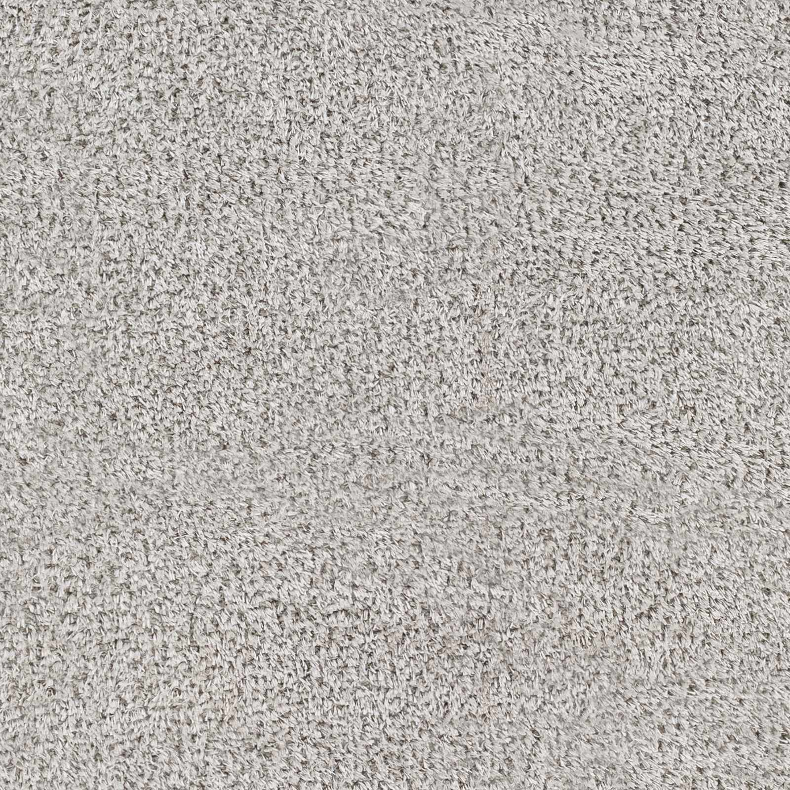 Modern Solid Silver Plush Pile Area Rug - Image 7