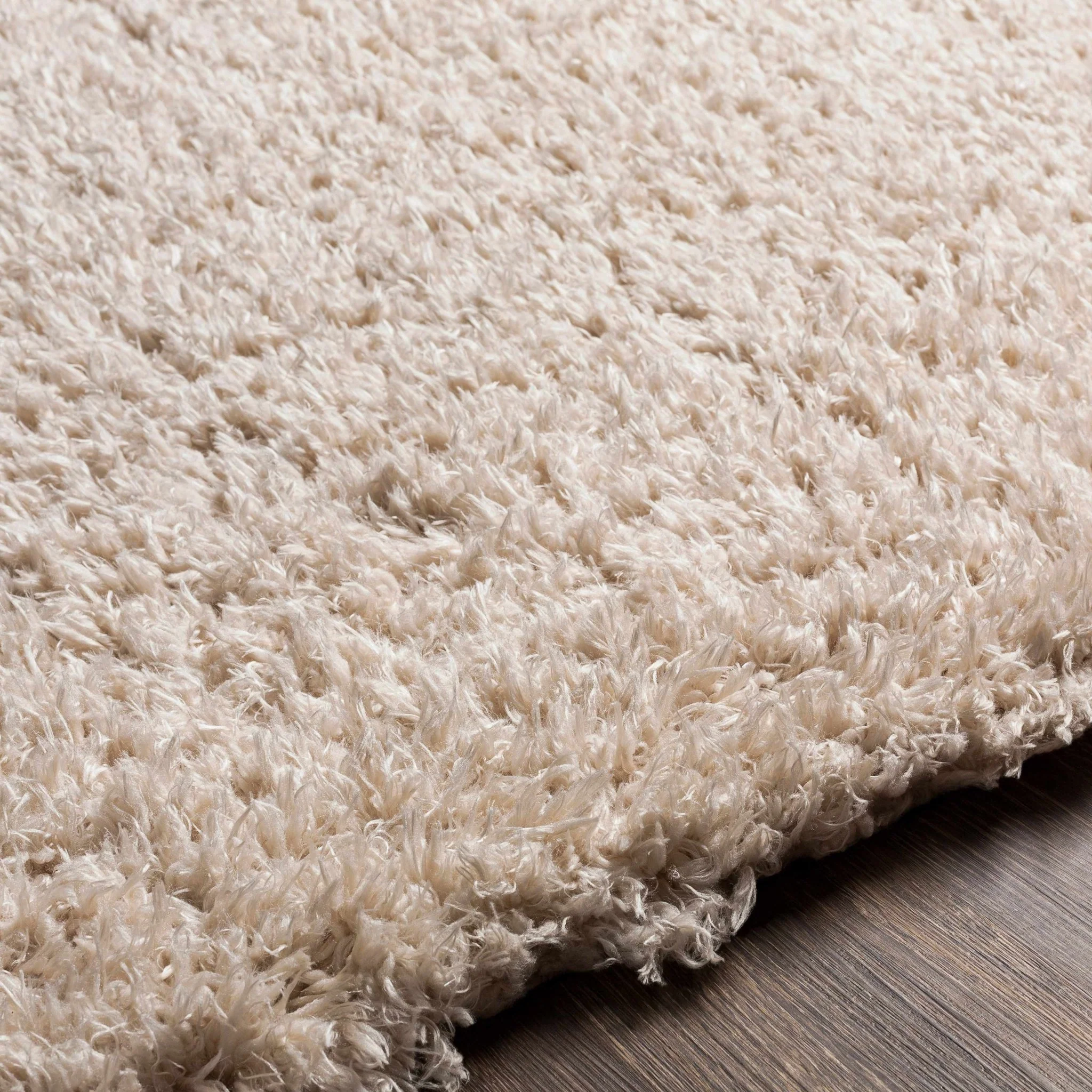 Modern Solid Tan Moroccan Style Plush Pile Multi Size area rug - Image 11