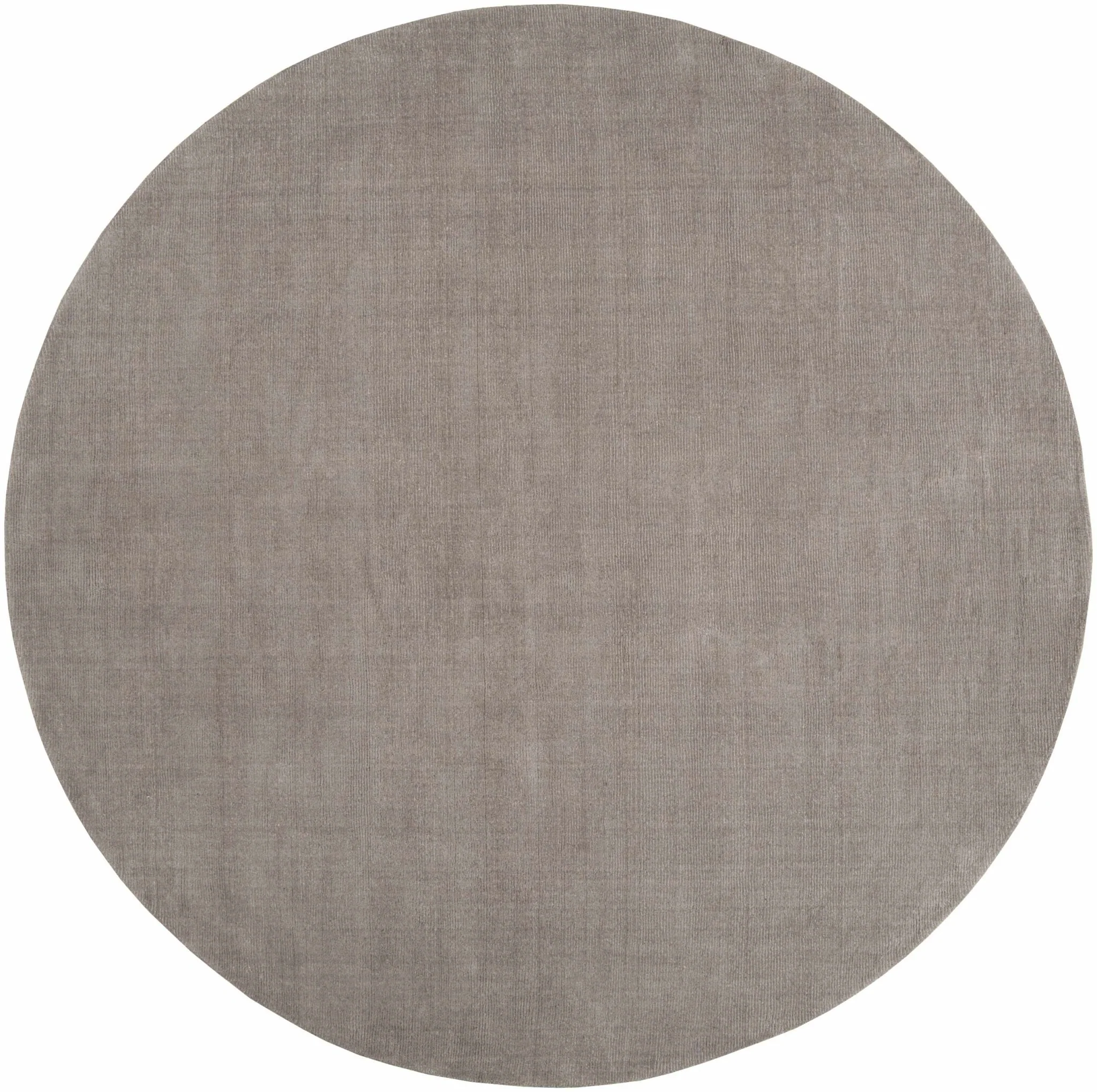 Modern Solid Taupe Stripes Texture Hand-loom Multi Size Wool Area Rug - Image 10