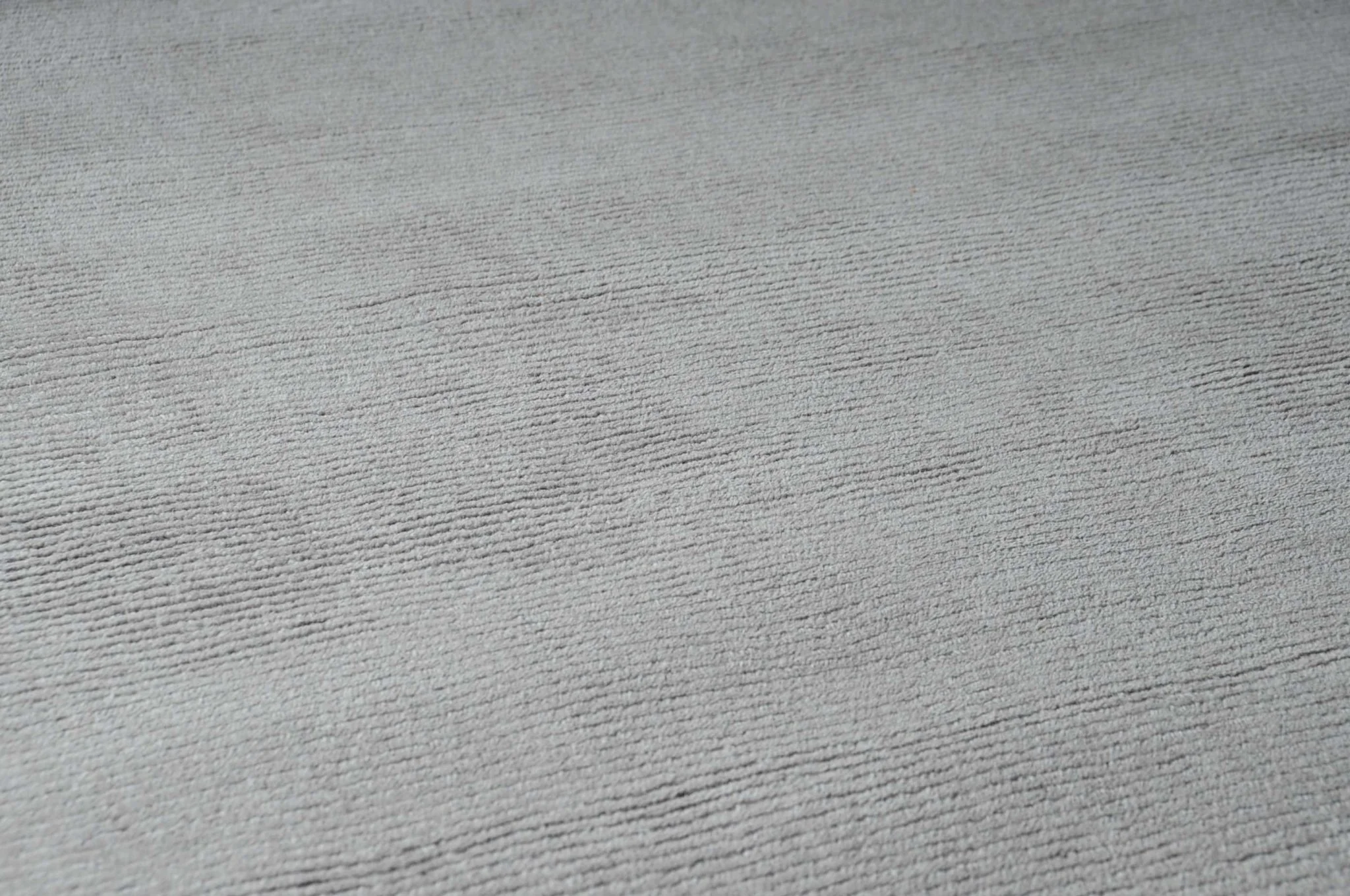 Modern Solid Taupe Stripes Texture Hand-loom Multi Size Wool Area Rug - Image 12