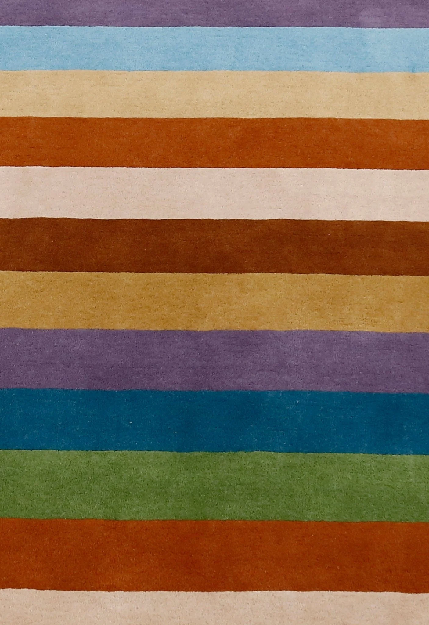 Stax Modern Stripes Design Multicolor Hand Tufted 5x8 Wool Rug - Image 7