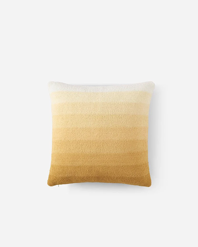 Modern Stripes Pattern Ombre Granite Color Throw Pillow - Image 5