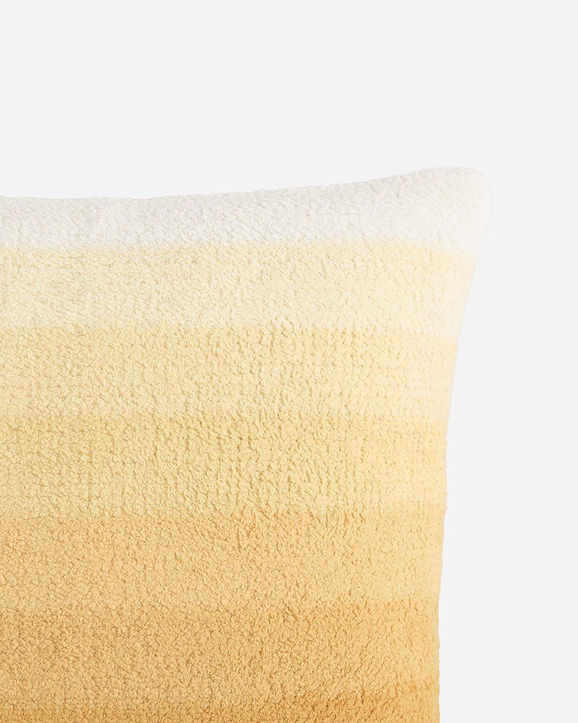Modern Stripes Pattern Ombre Granite Color Throw Pillow - Image 6