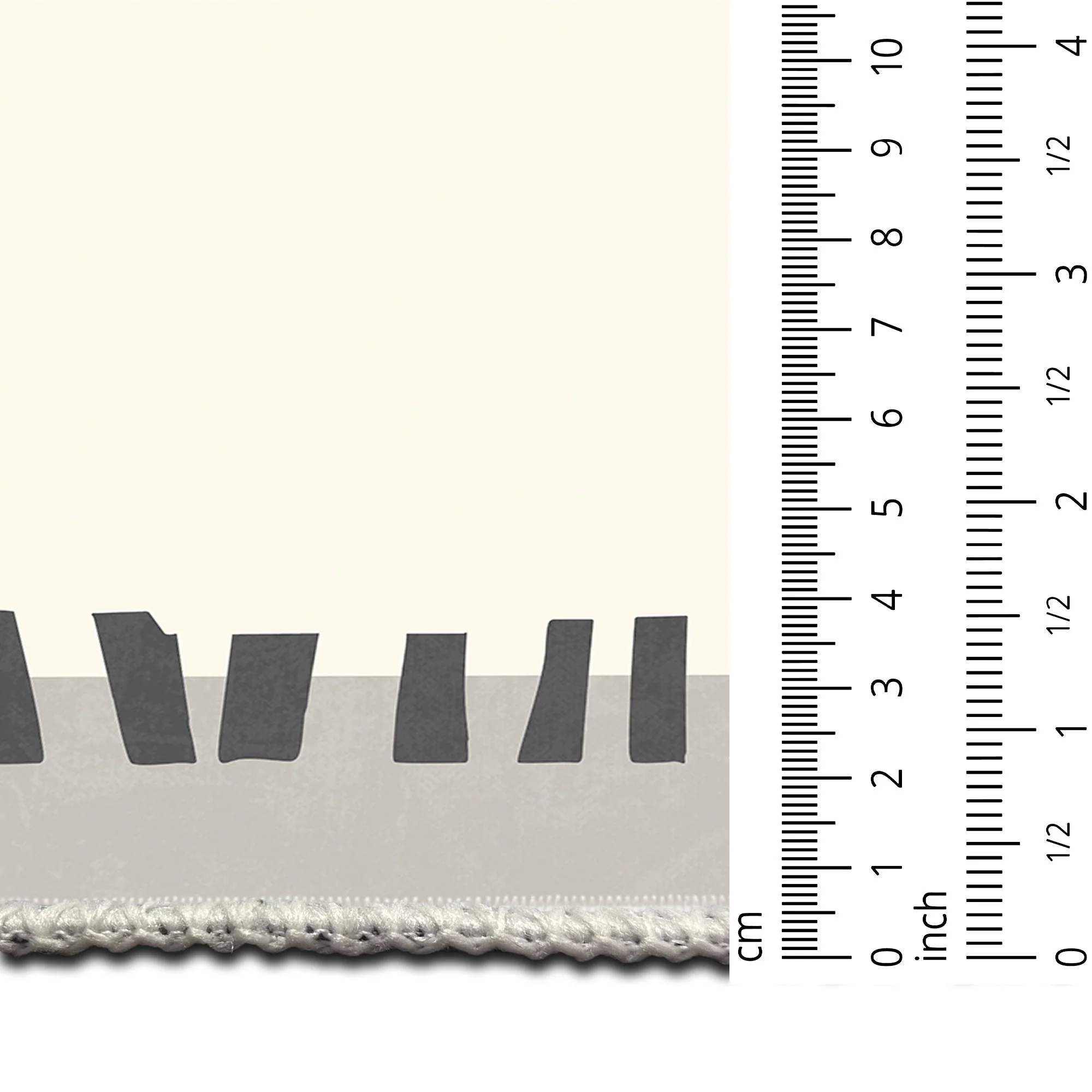 Modern Style Beige And Gray Machine Washable Cotton Area Rug - Image 8