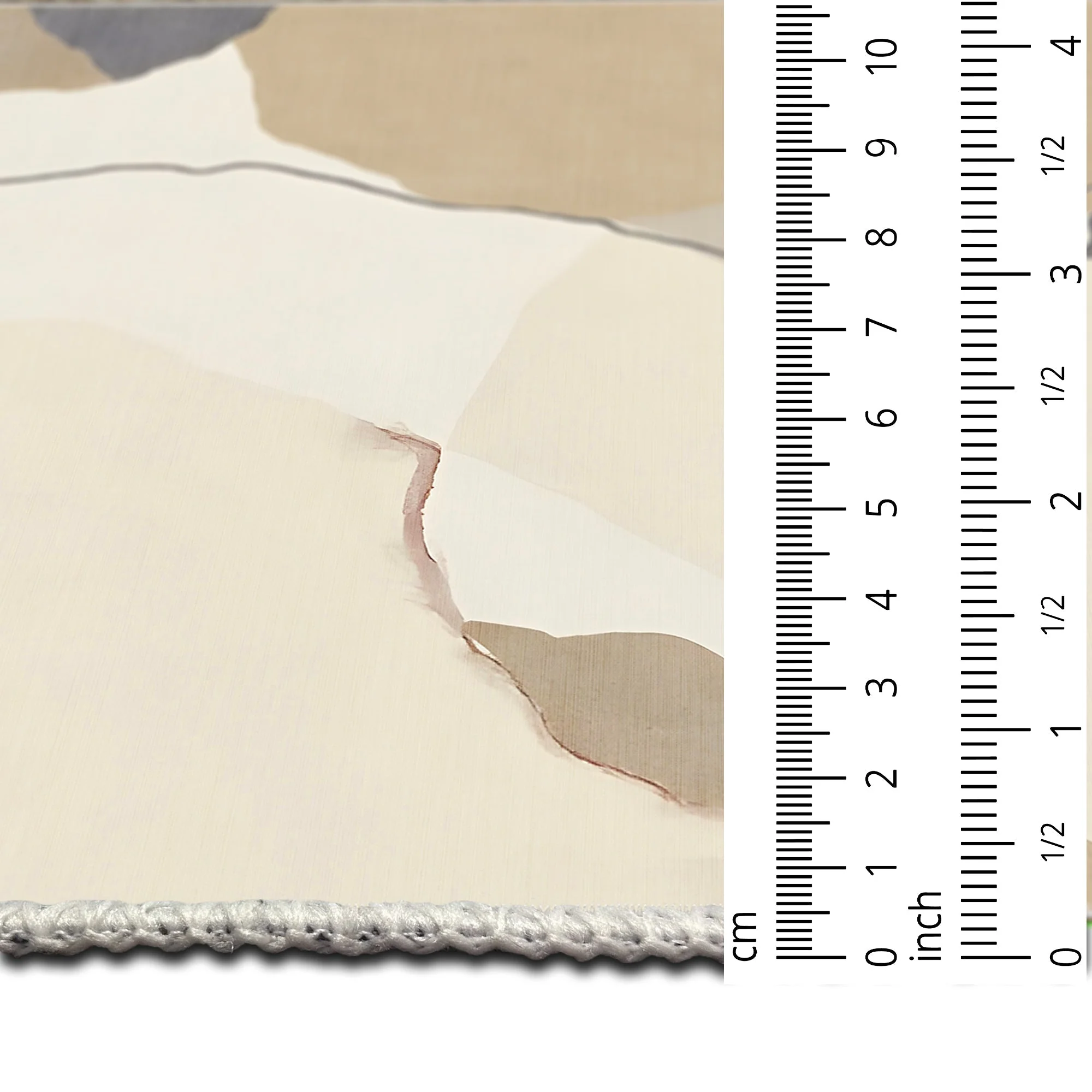 Modern Style Beige Machine Washable Cotton Area Rug - Image 8