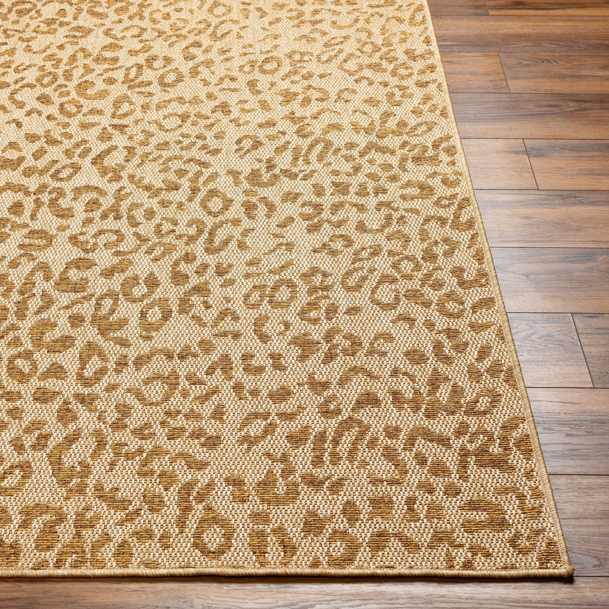 Modern Style Brown Faux Jute Rug - Image 3