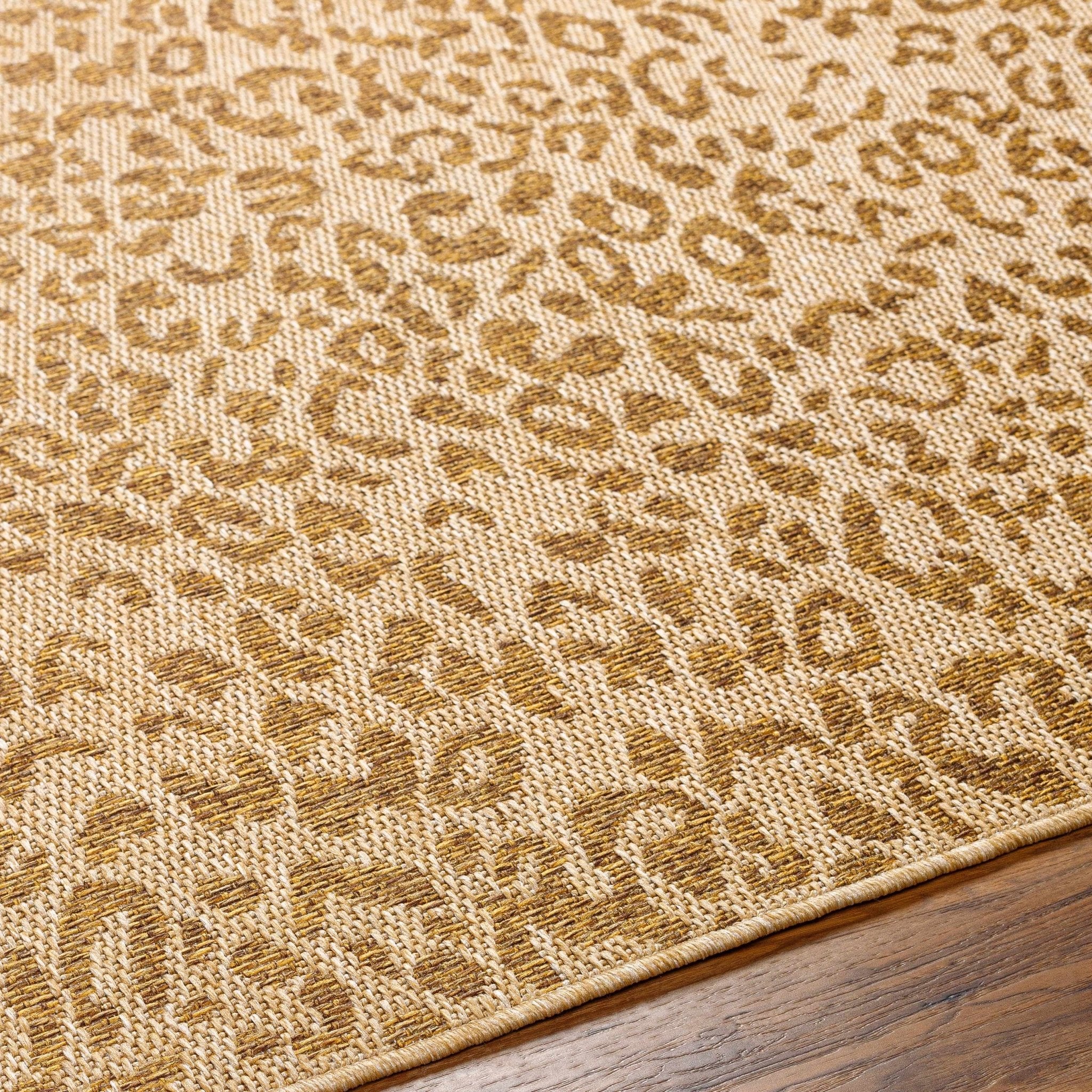 Modern Style Brown Faux Jute Rug - Image 6
