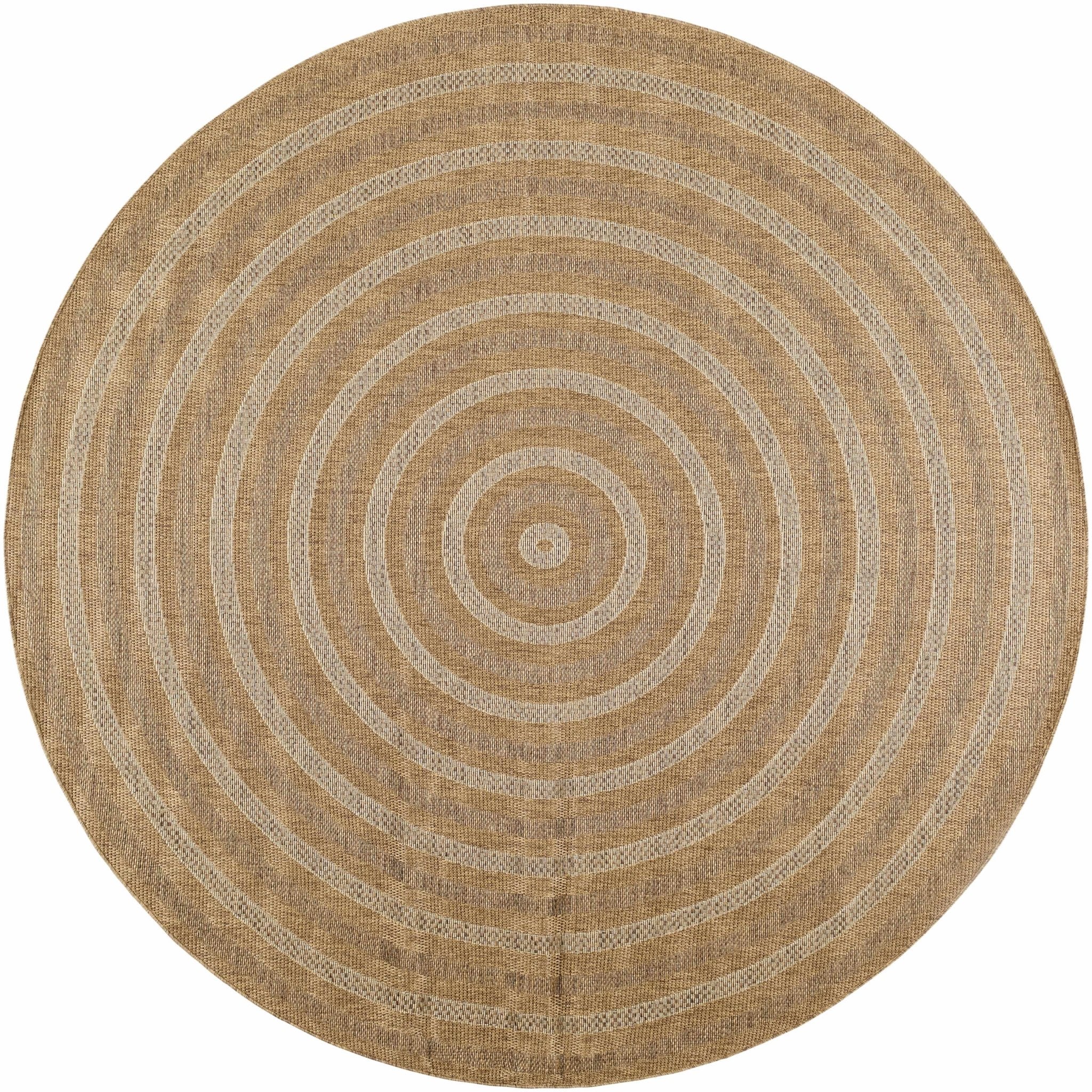 Modern Style Camel Machine Woven Jute Rug - Image 5