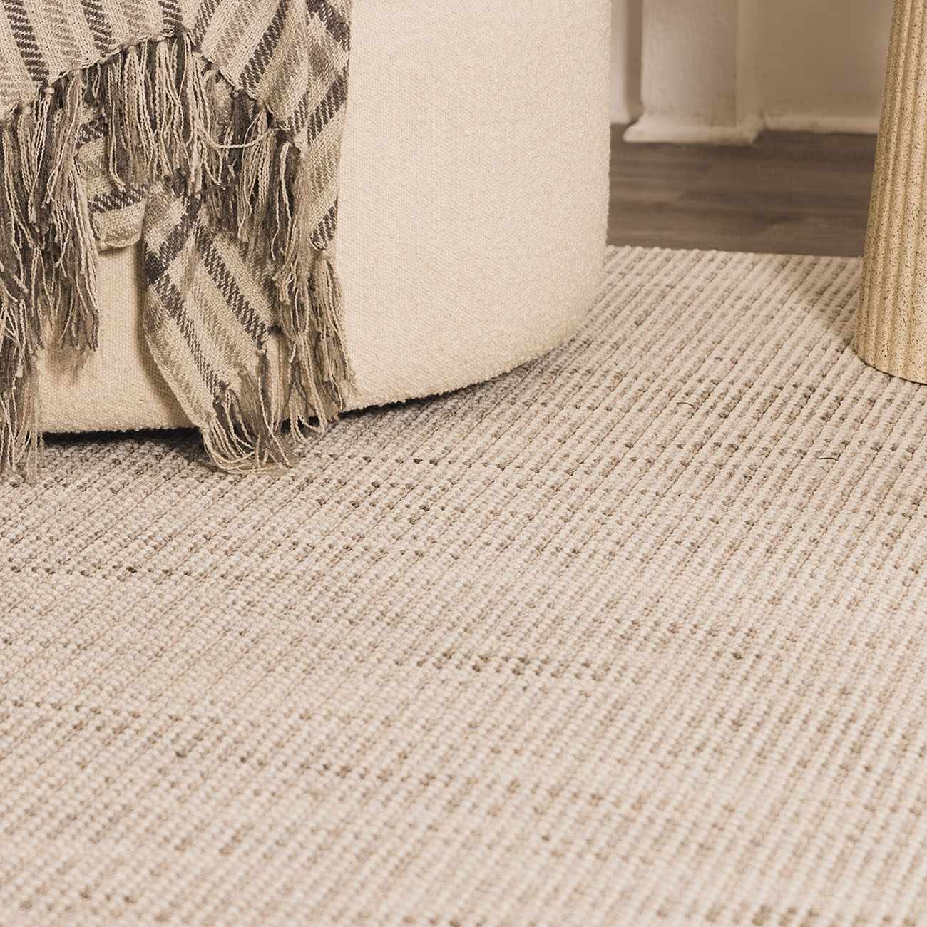 Modern Style Flatwoven Cream Area Rug - Image 22