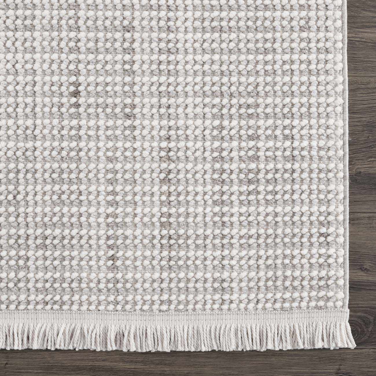 Modern Style Flatwoven Cream Area Rug - Image 8