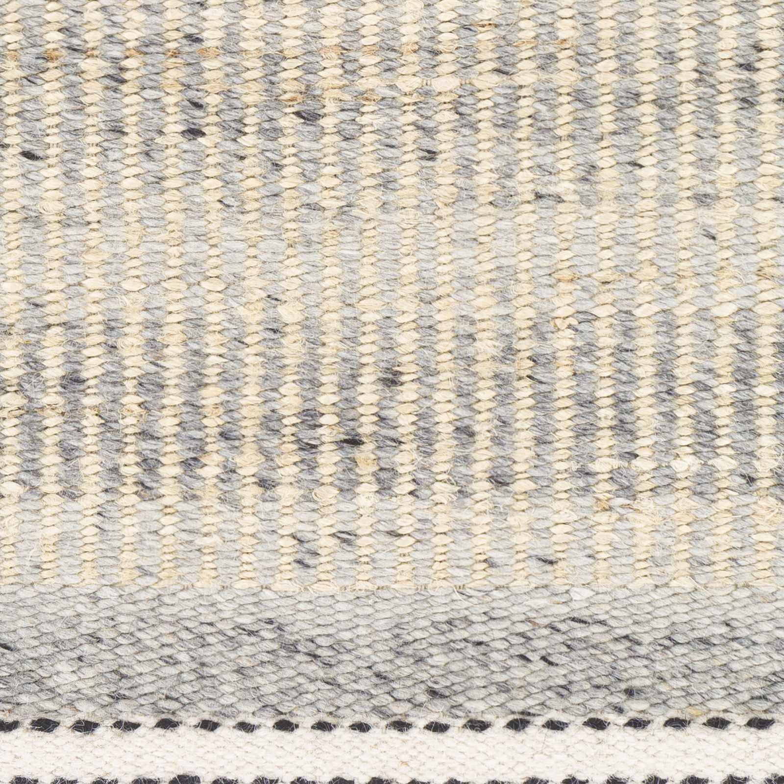 Modern Style Gray And Beige Jute Rug - Image 2