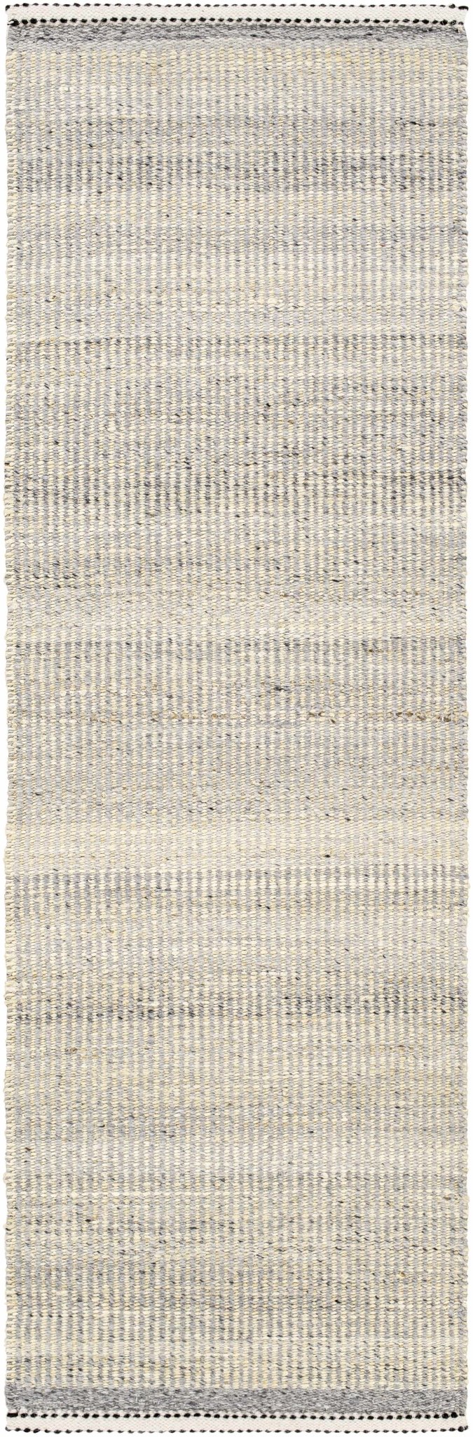 Modern Style Gray And Beige Jute Rug - Image 7