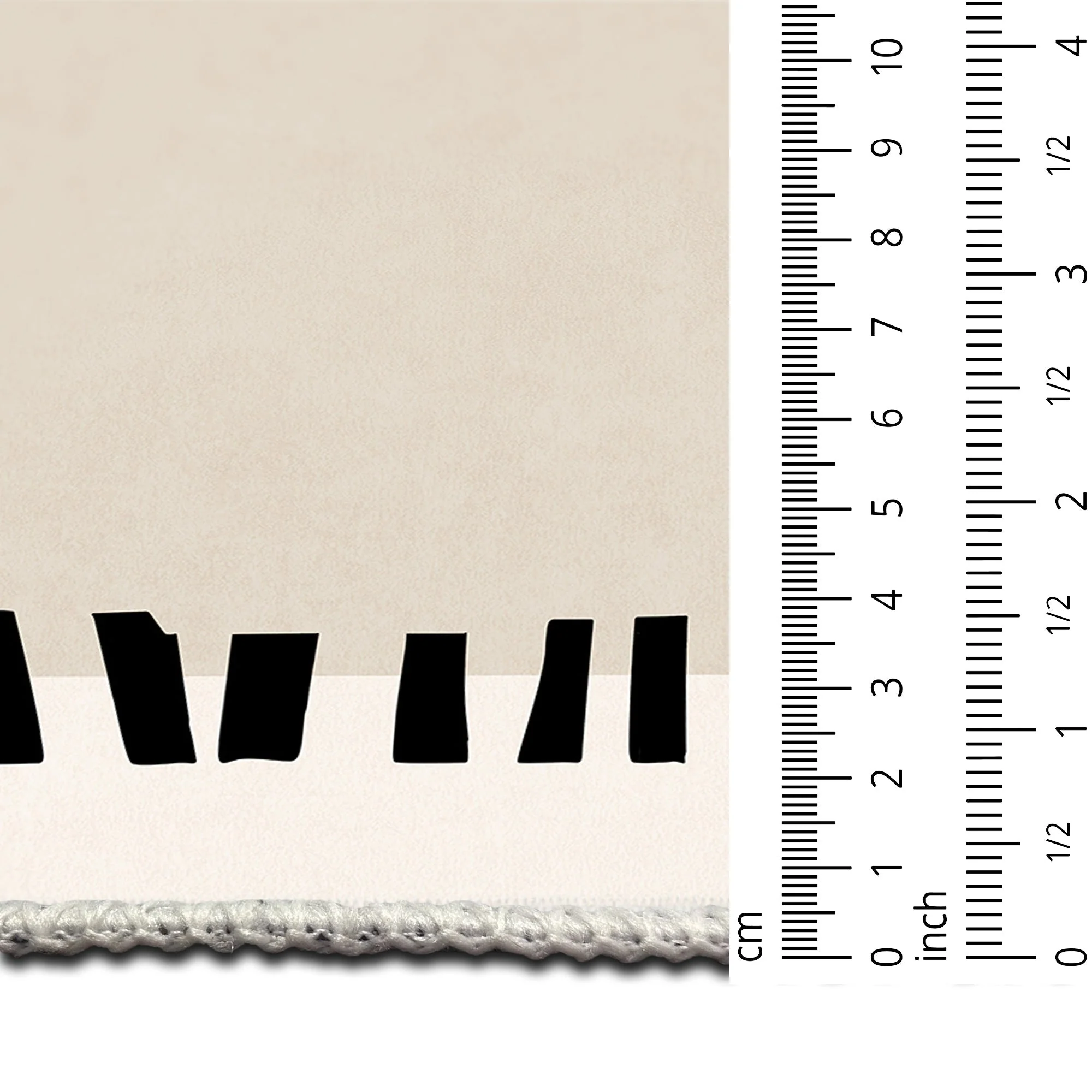 Modern Style Ivory Machine Washable Cotton Area Rug - Image 8