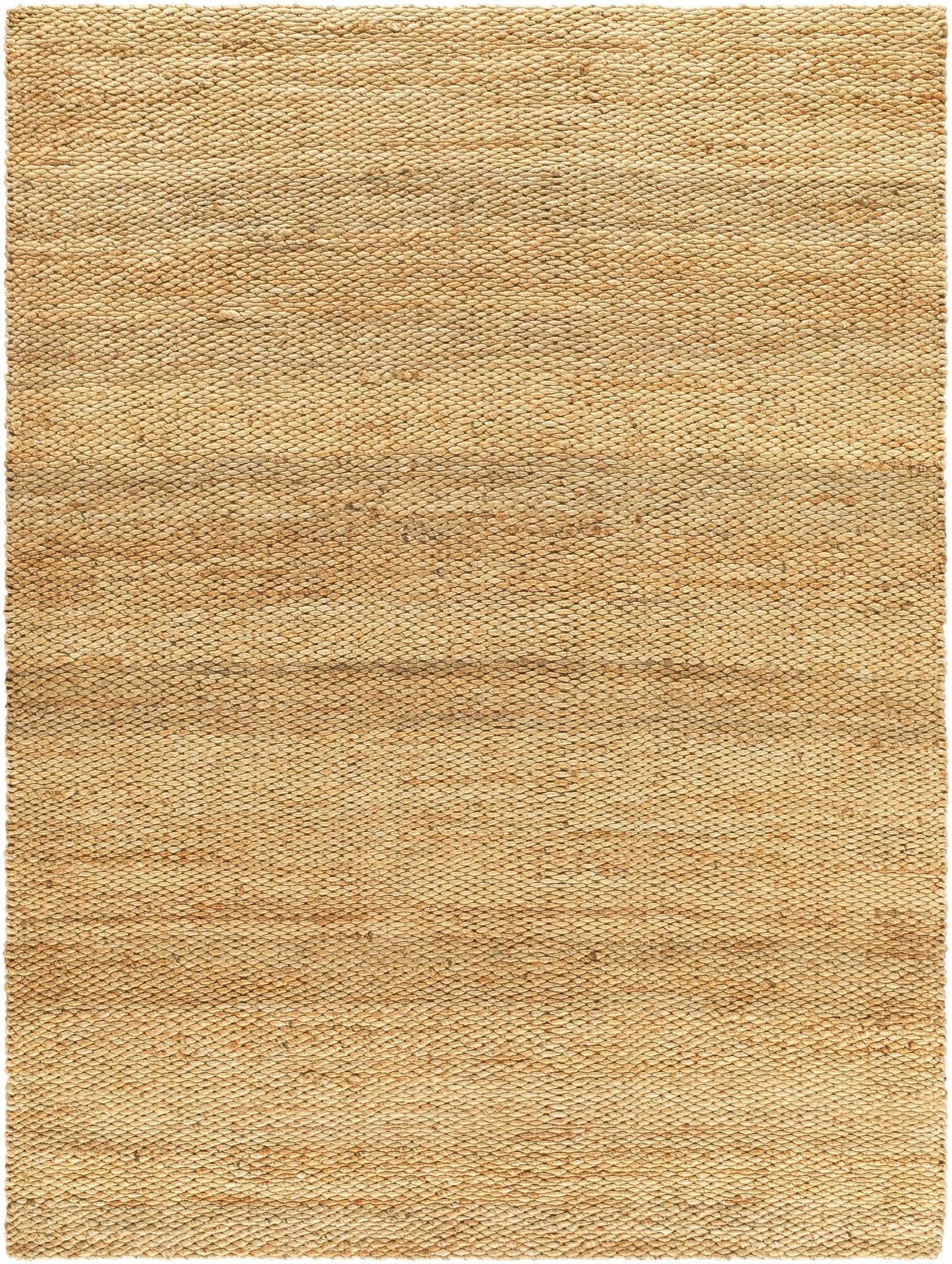 Modern Style Tan And Brown Hand Woven Jute Rug - Image 7