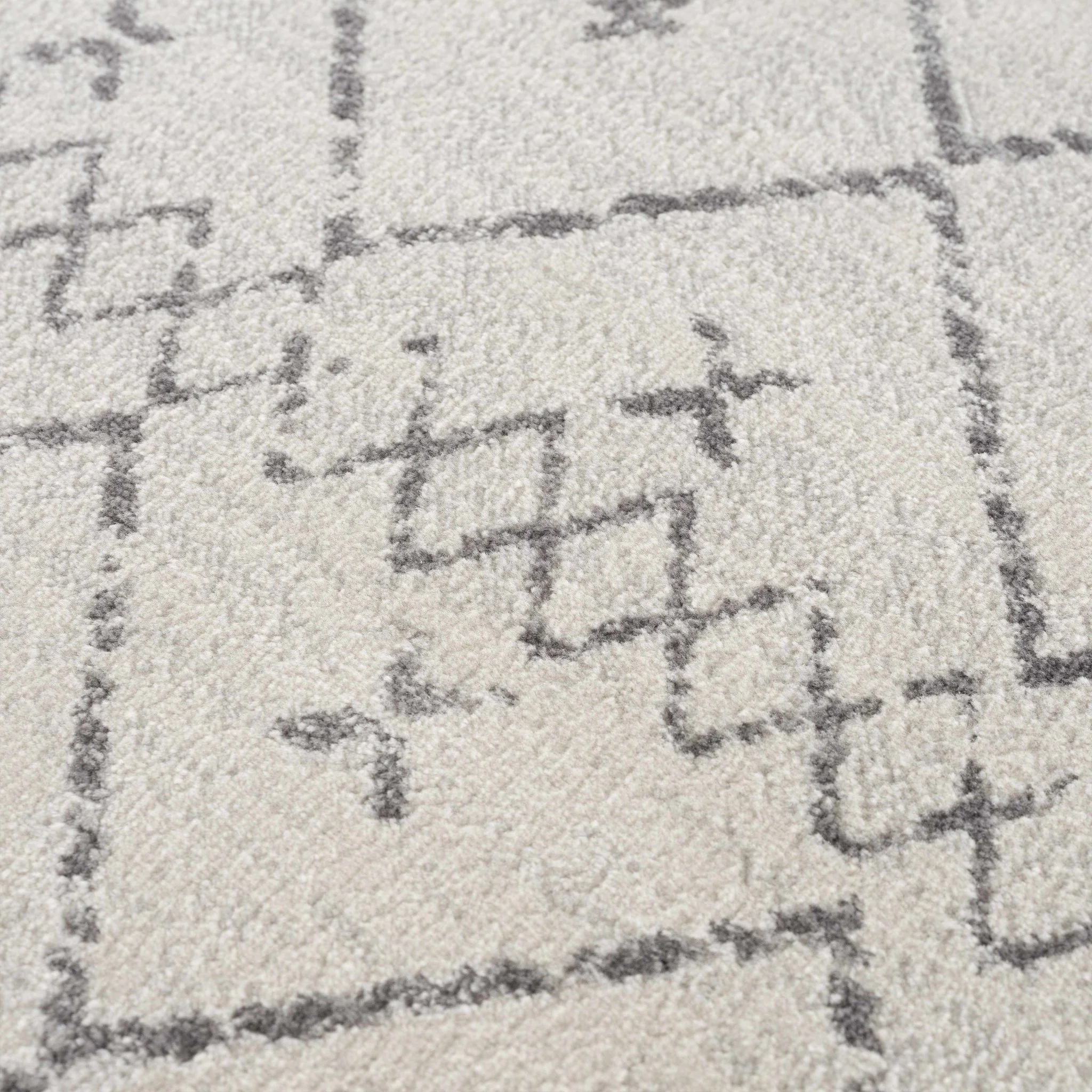 Traditional Moroccan Style Beige, Gray, Ivory Medium Pile Multi Size Area Rug - Image 16