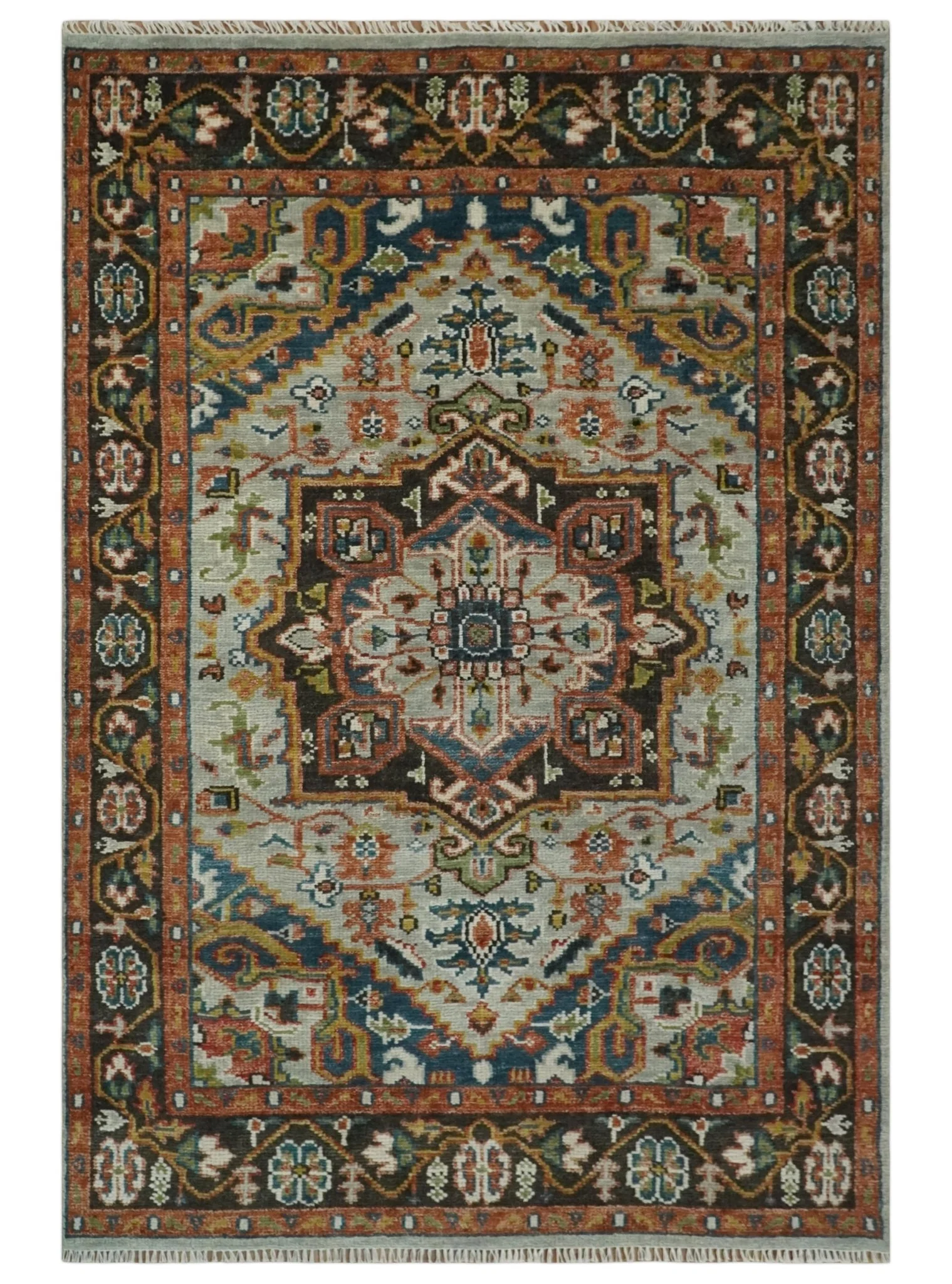 Ready to Ship 8x10, 9x12, 10x14 Traditional Antique Style Hand Knotted Area Rug - Image 11