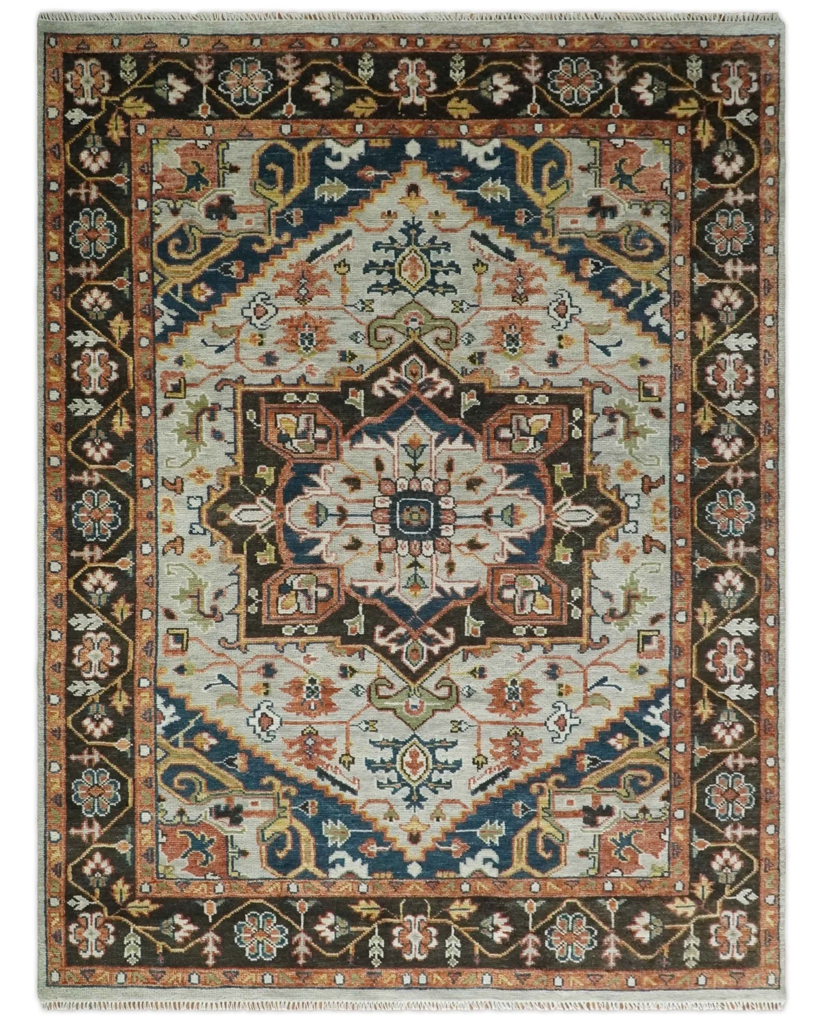 Ready to Ship 8x10, 9x12, 10x14 Traditional Antique Style Hand Knotted Area Rug - Image 12